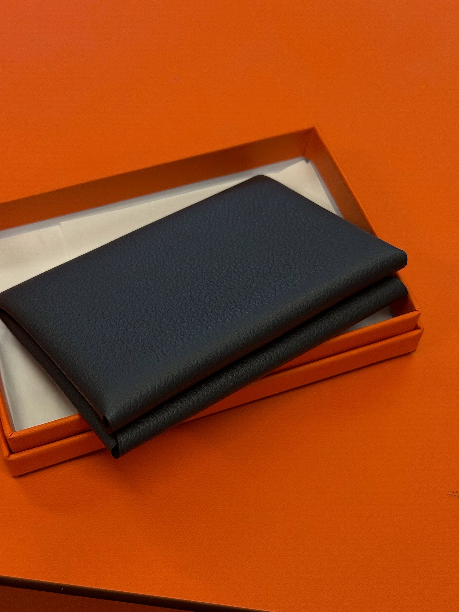 Hermès Calvi Card Holder - Dark Grey image 2