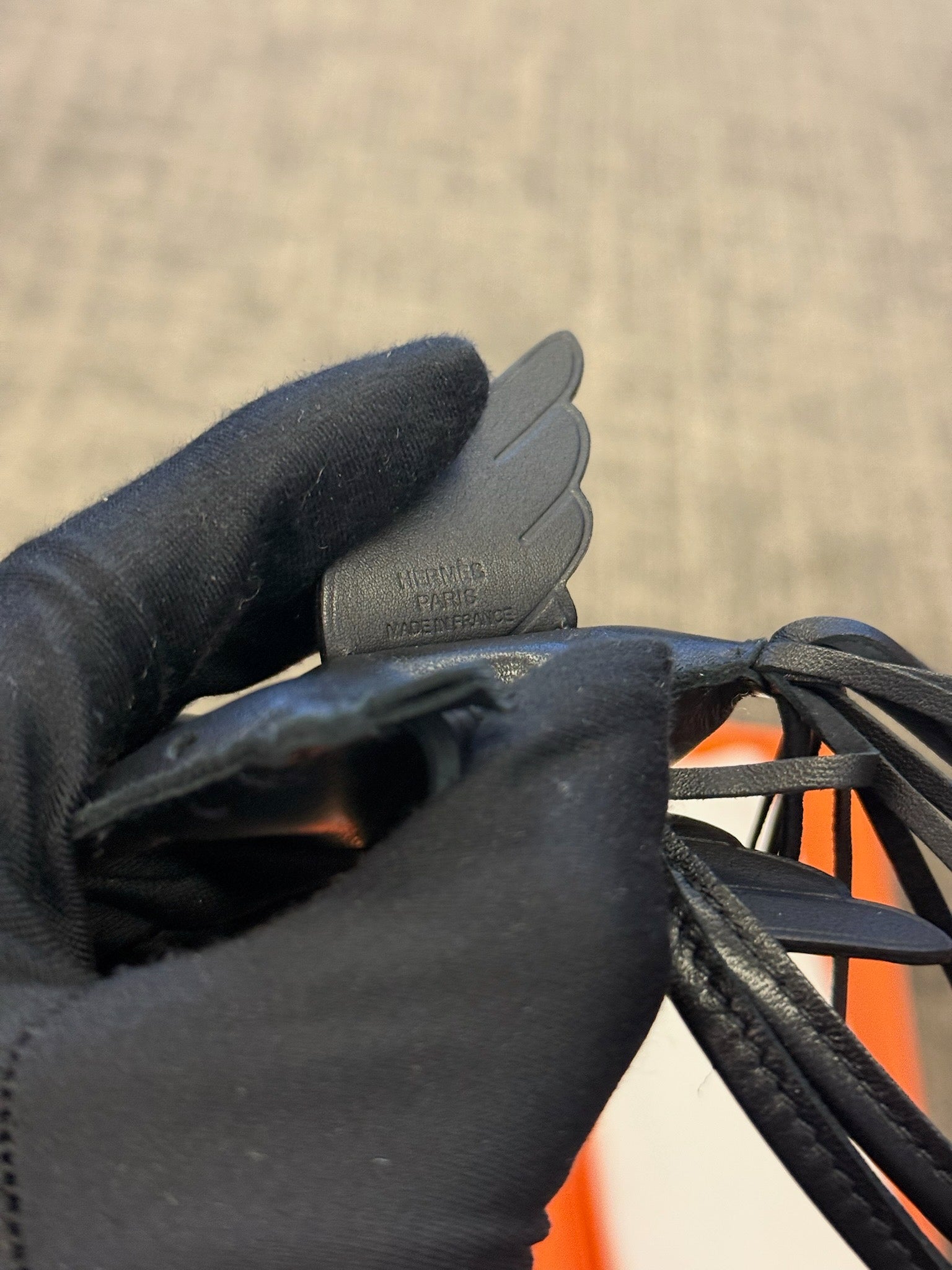 Hermès Rodeo Horse Charm - Black image 2