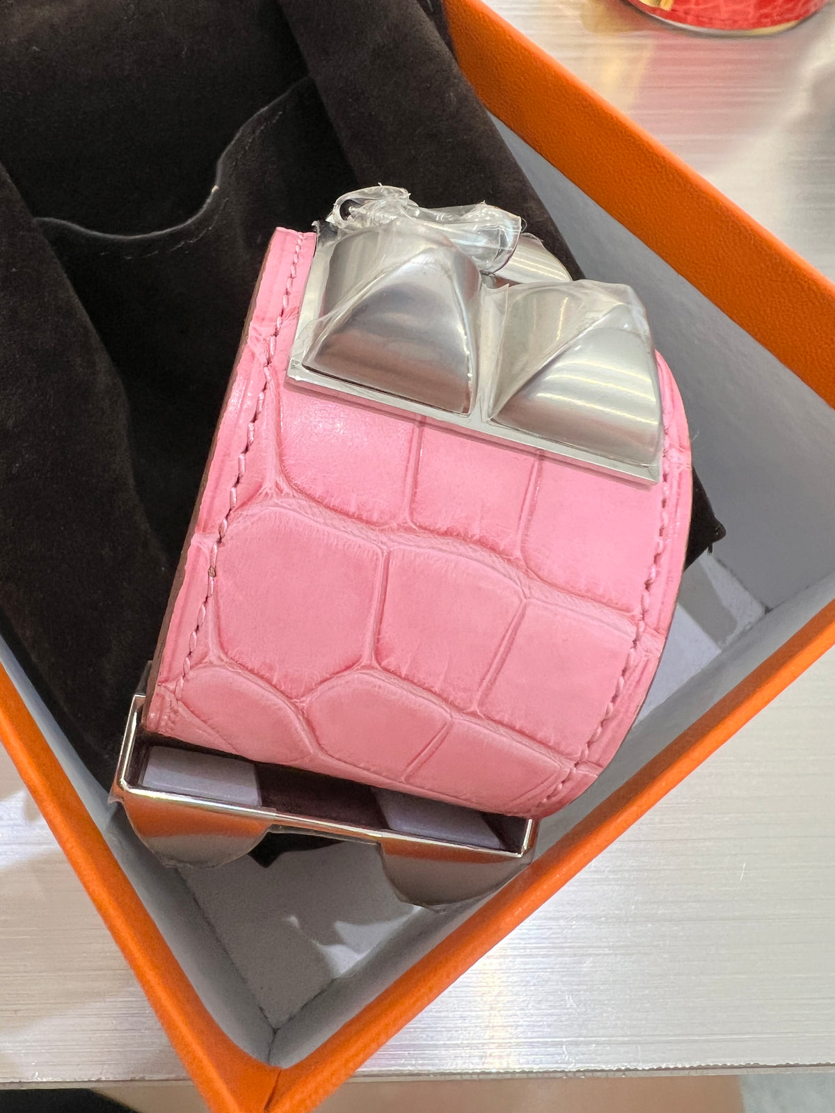 Hermes Bubblegum Alligator CDC PHW SYC1991
