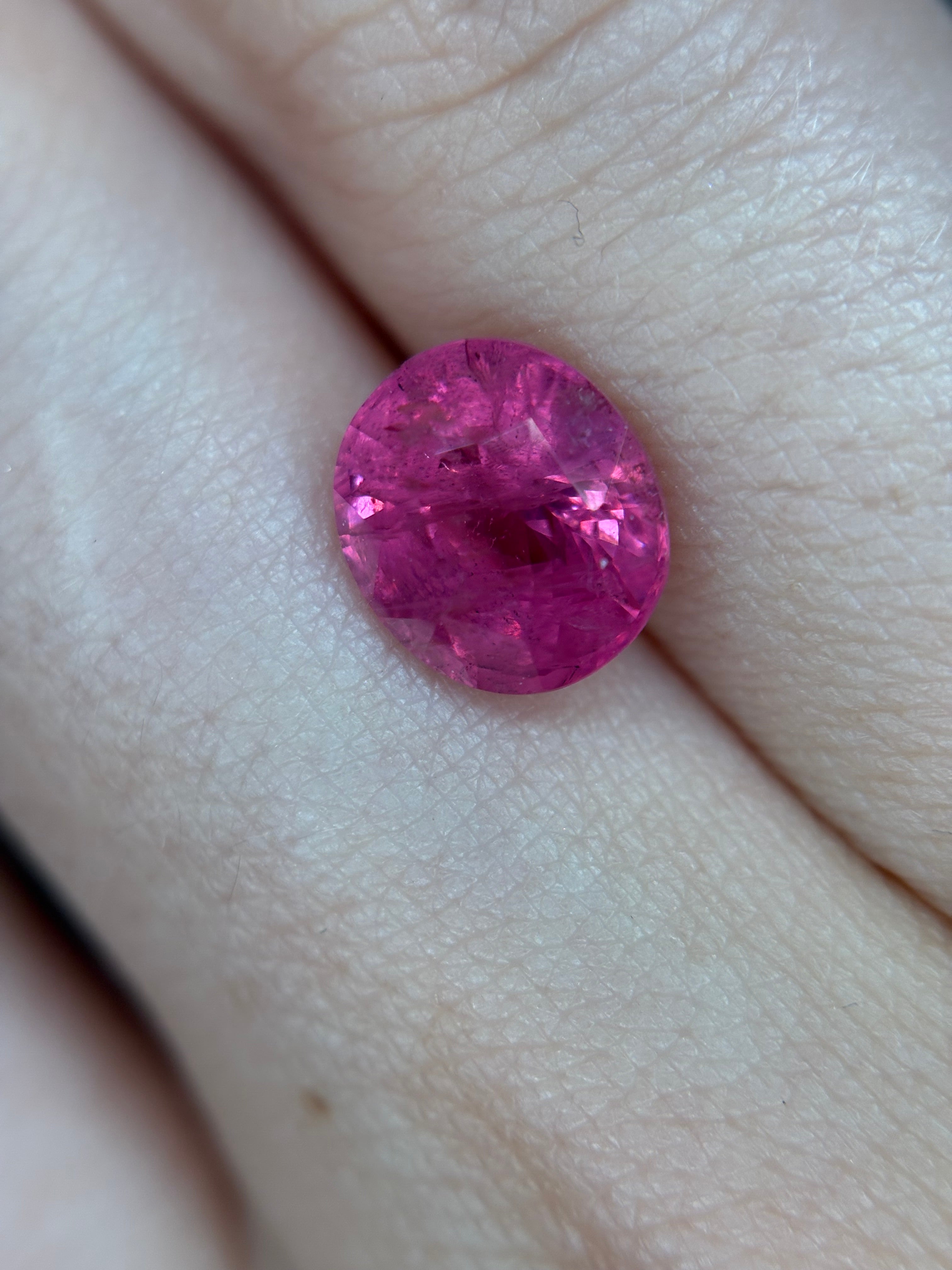 2.07ct Vivid Pink Spinel Mahenge DXBCS5728