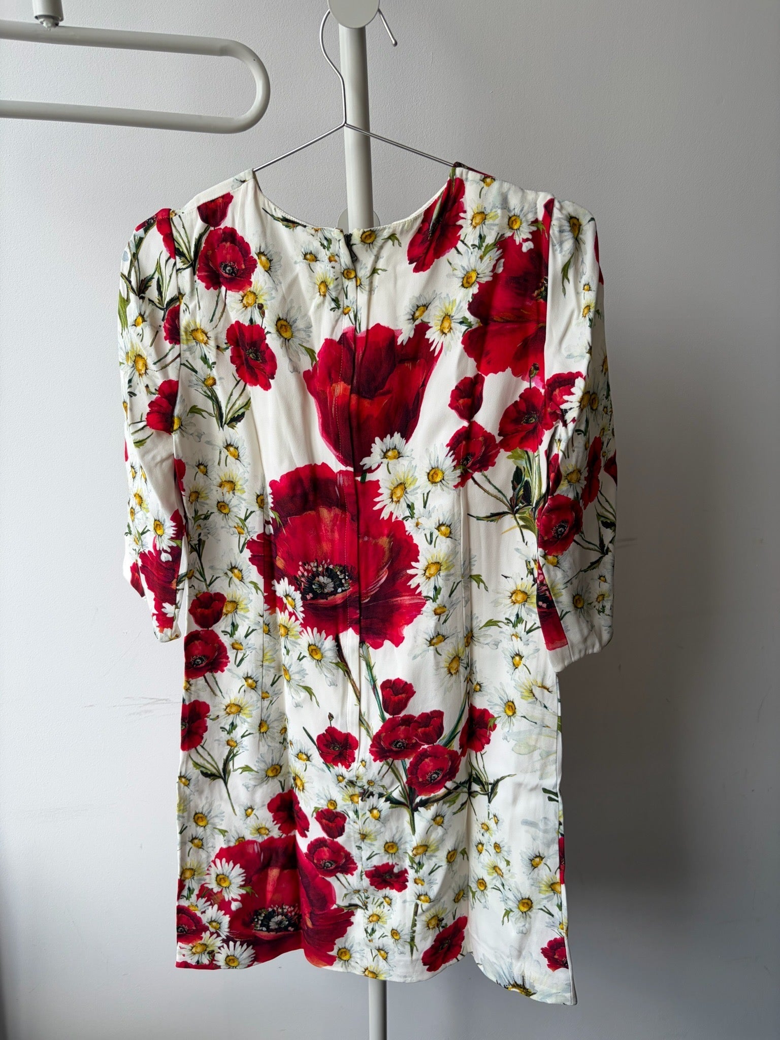 Dolce & Gabbana White Floral Dress image 3
