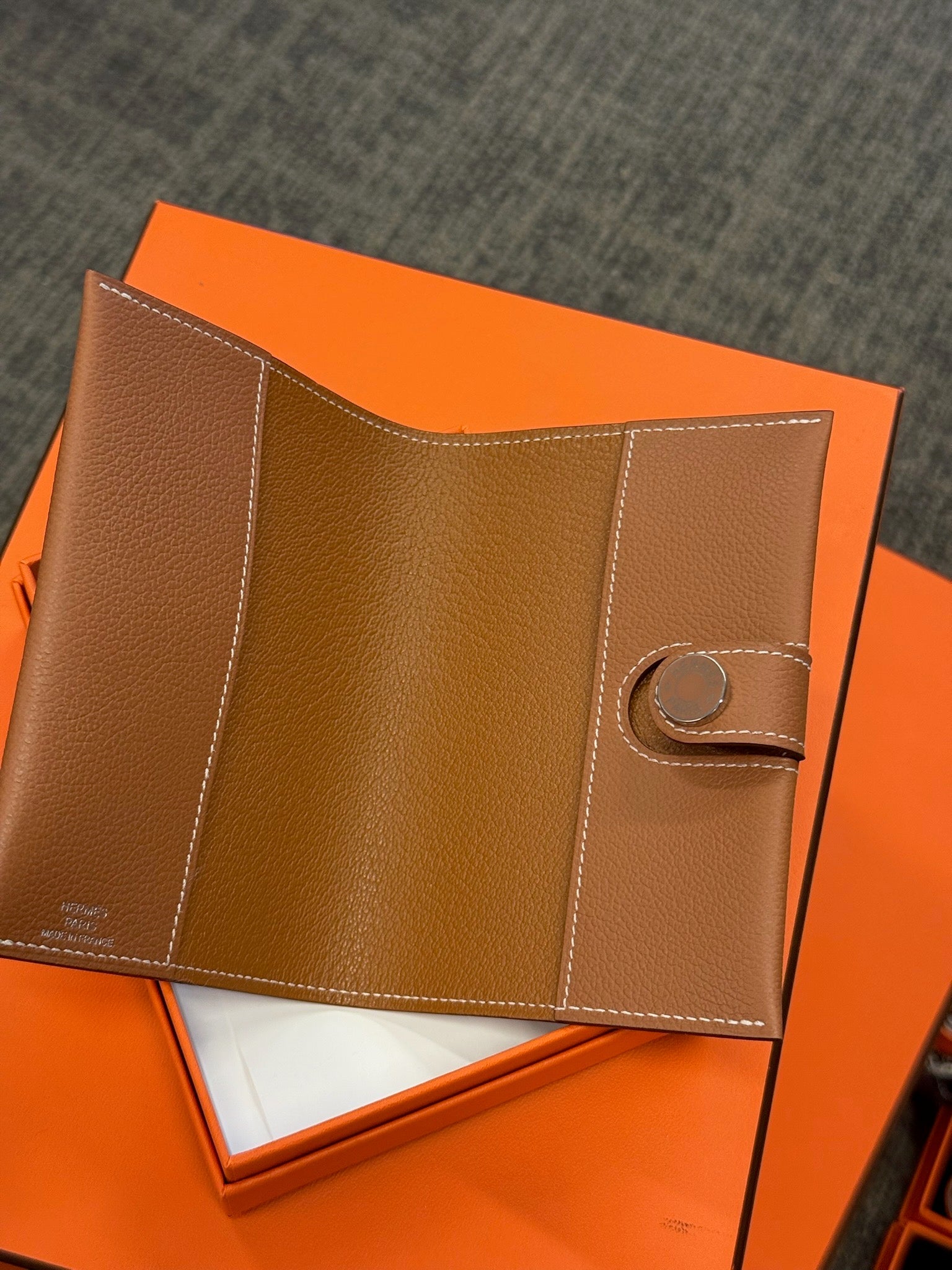 Hermès Ulysse Notebook Cover - Gold image 4