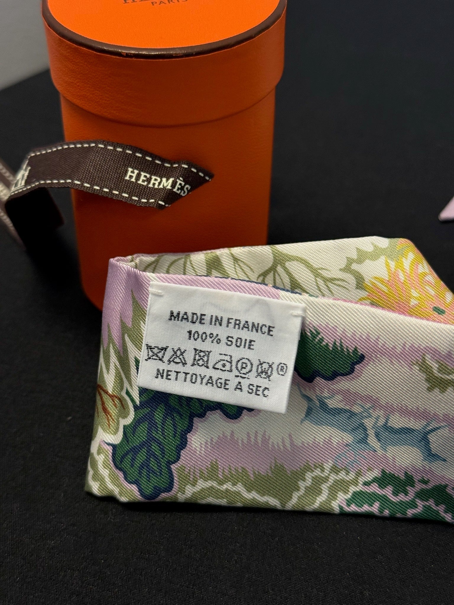 Hermès Twilly - Pastel Floral & Equestrian Print image 4