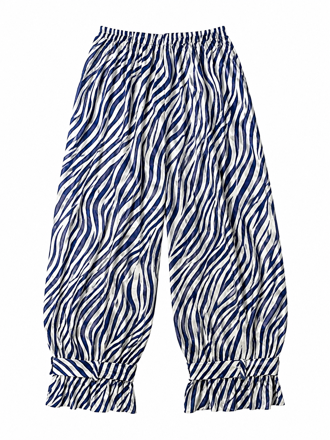 TROUSER JOSEPHINE ZEBRA WAVE SILK MCL13114