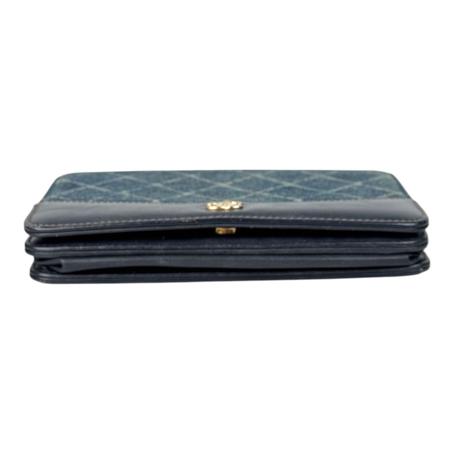 Chanel Denim Blue Wallet on Chain