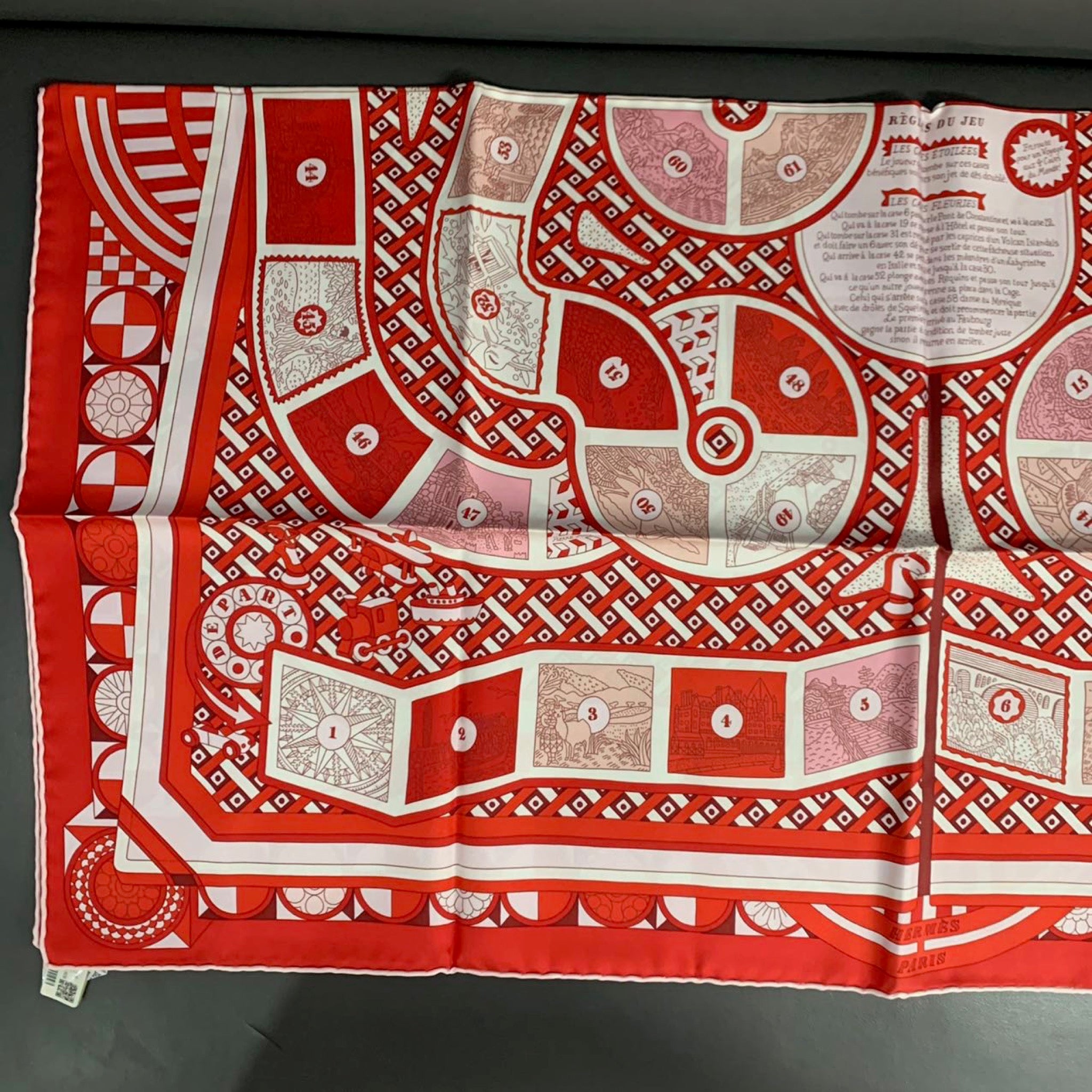 Hermès Carré 90 Scarf Le Tour du Monde en 63 Cases image 5