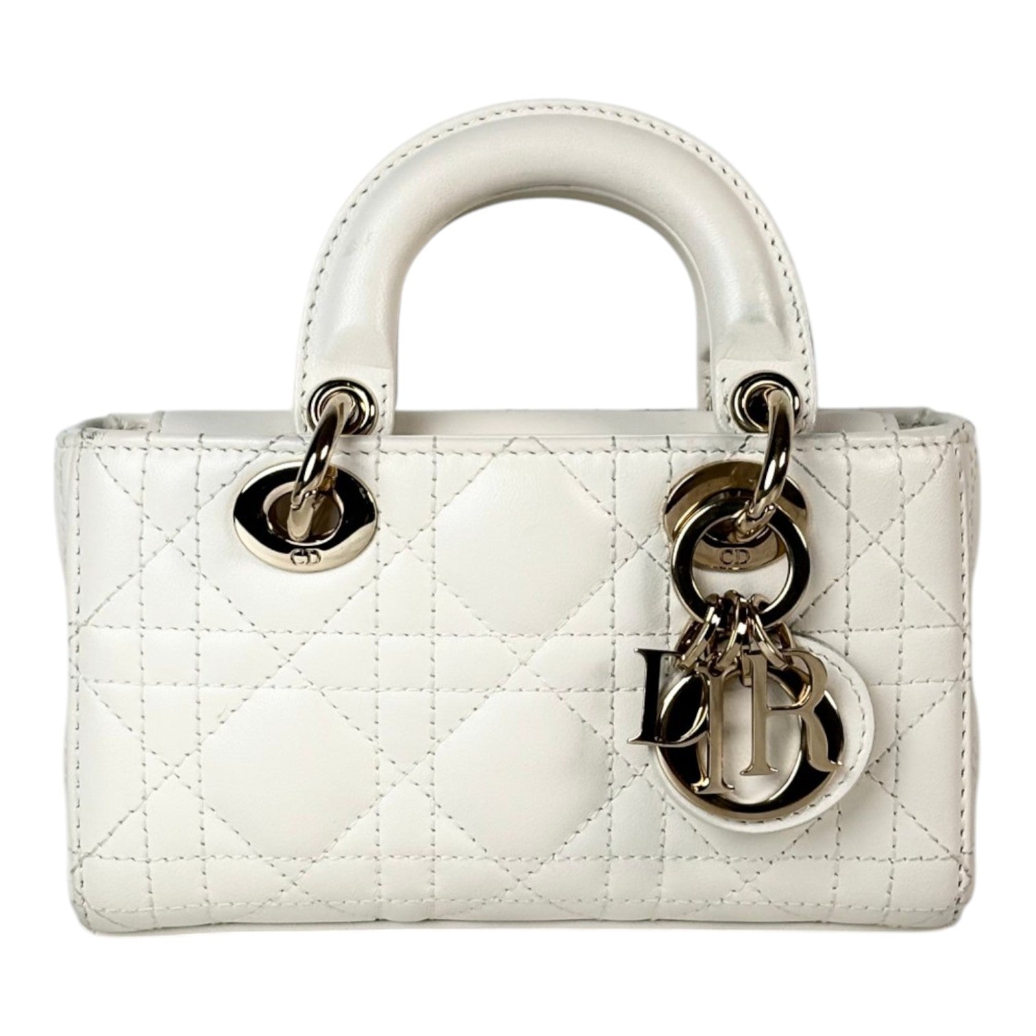 Dior Micro White Lady D-Joy Bag