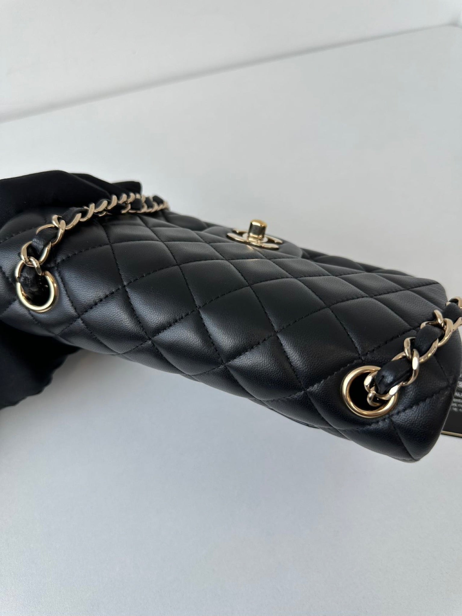 Chanel Classic Flap Mini Rectangular - Black image 6