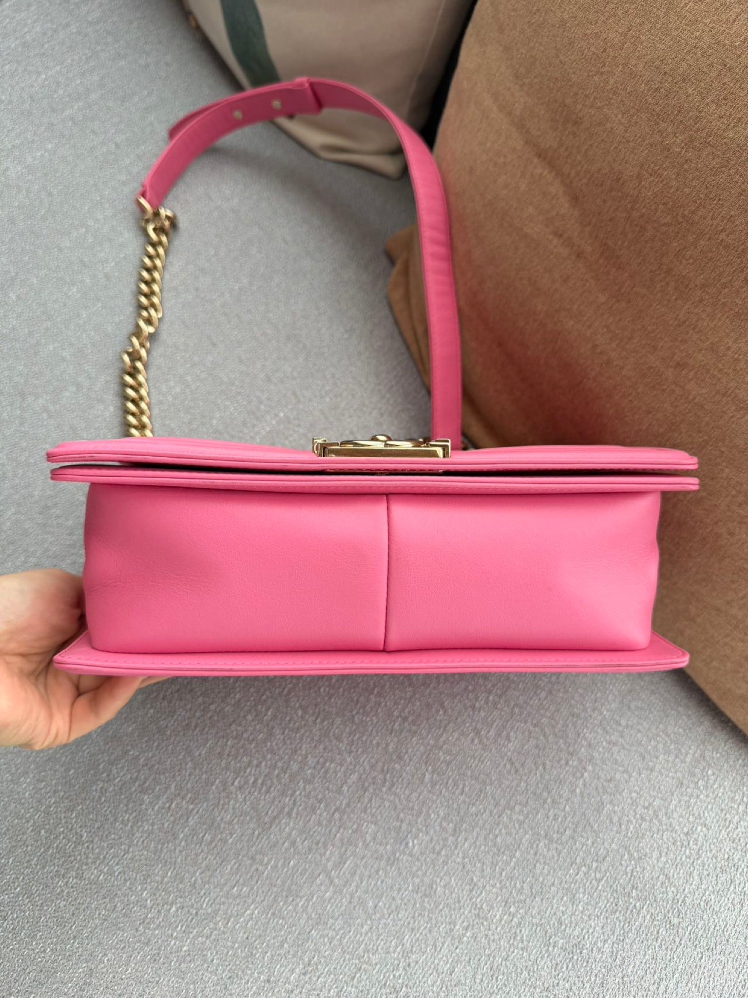 Chanel Boy Flap Bag Pink image 7