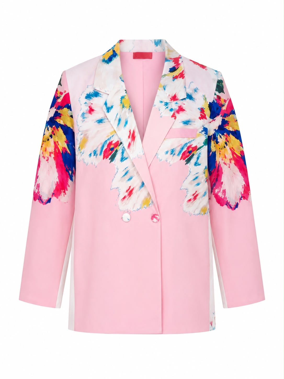 JACKET JUSTIN SILK CHIFFON PINK FLORAL MCL13008