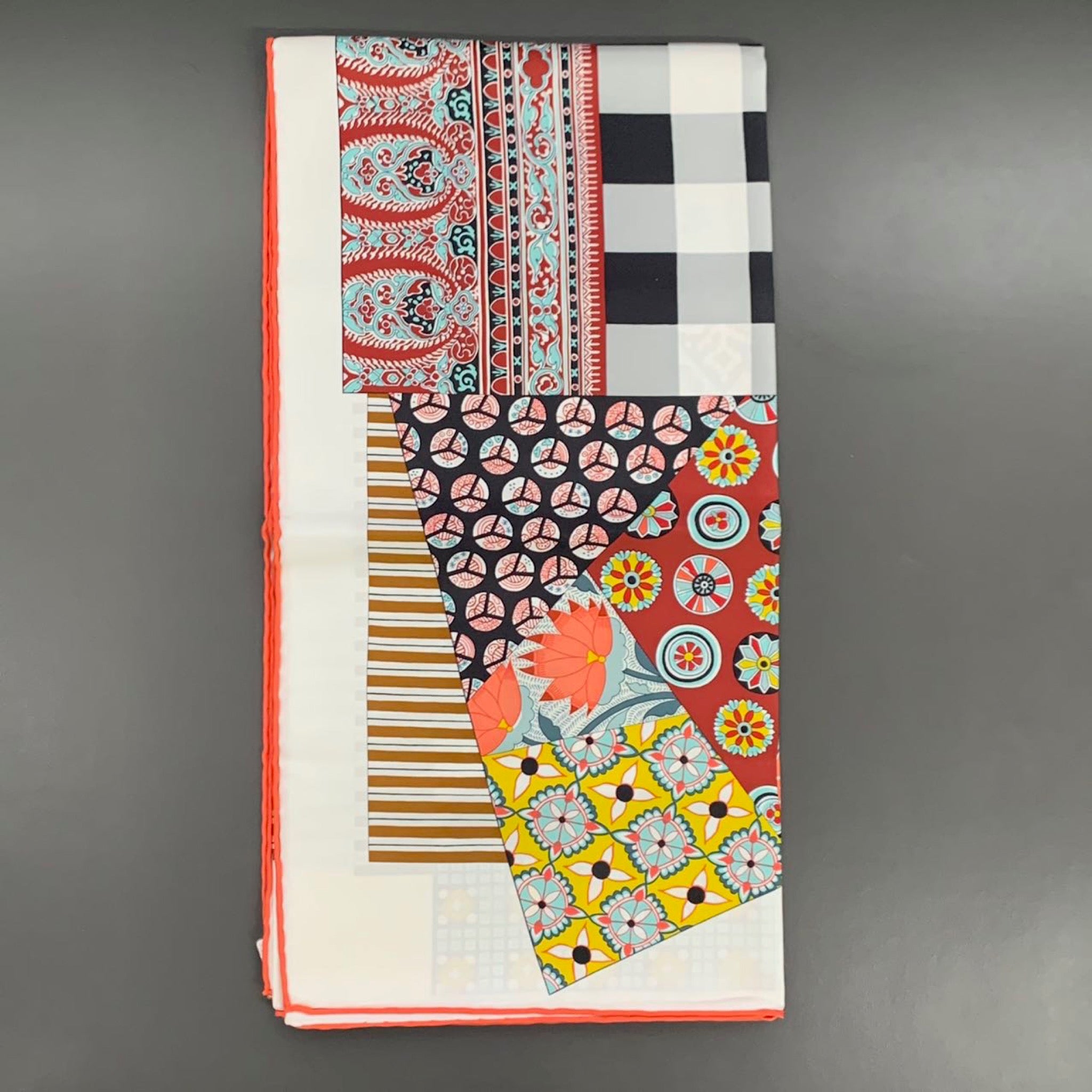 Hermès Carré 90 Scarf Art du Sarasa image 8