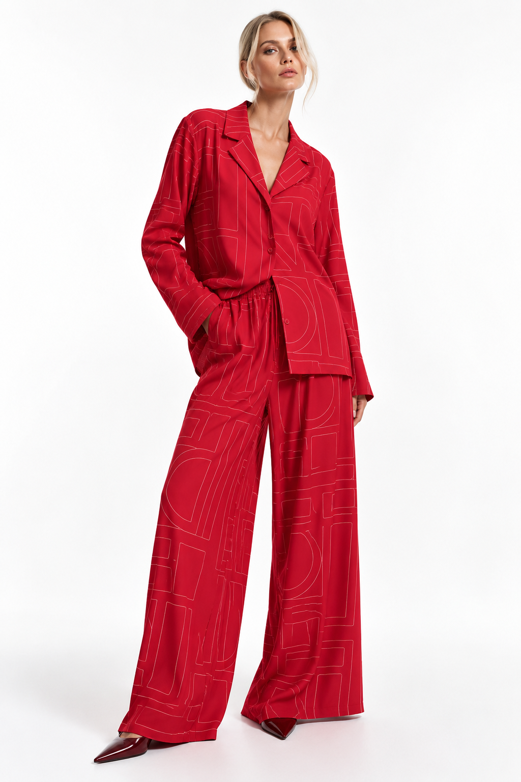 TWO-PIECE CO-ORD SET  زوج “GEO LUX”