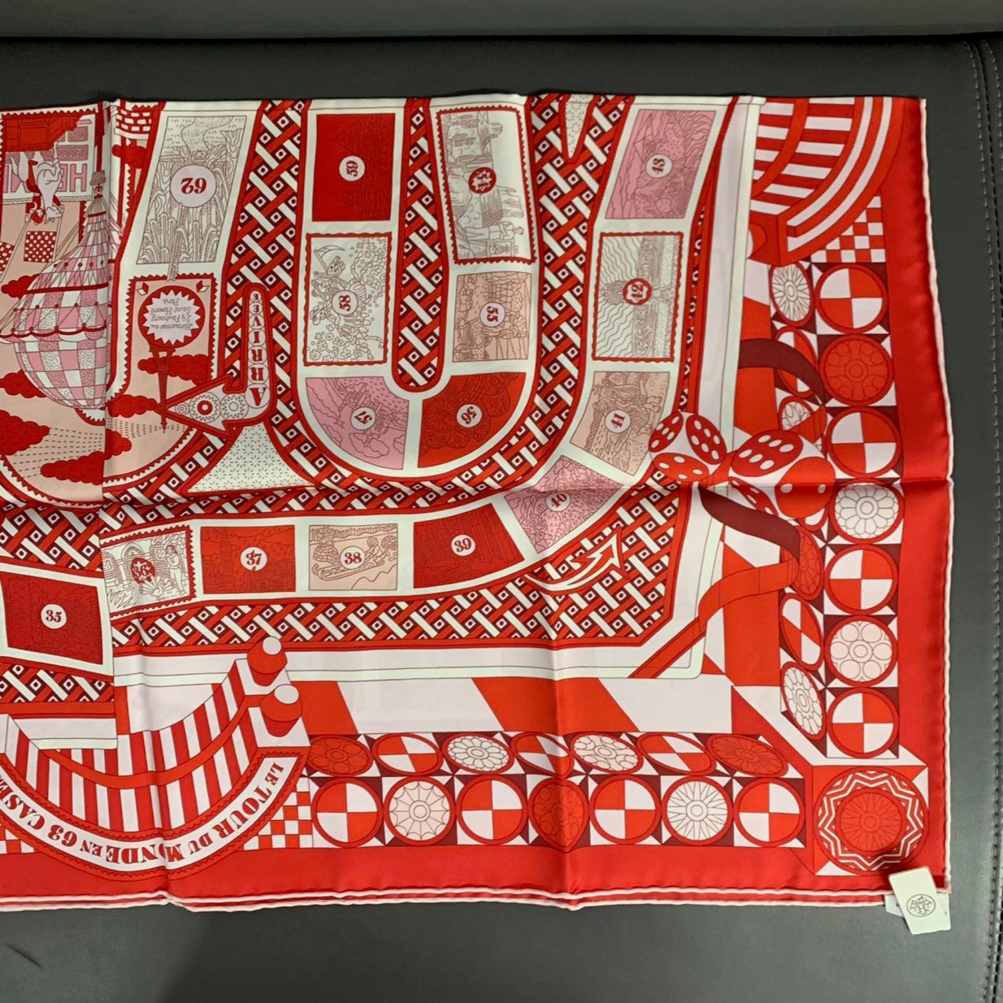 Hermès Carré 90 Scarf Le Tour du Monde en 63 Cases image 9