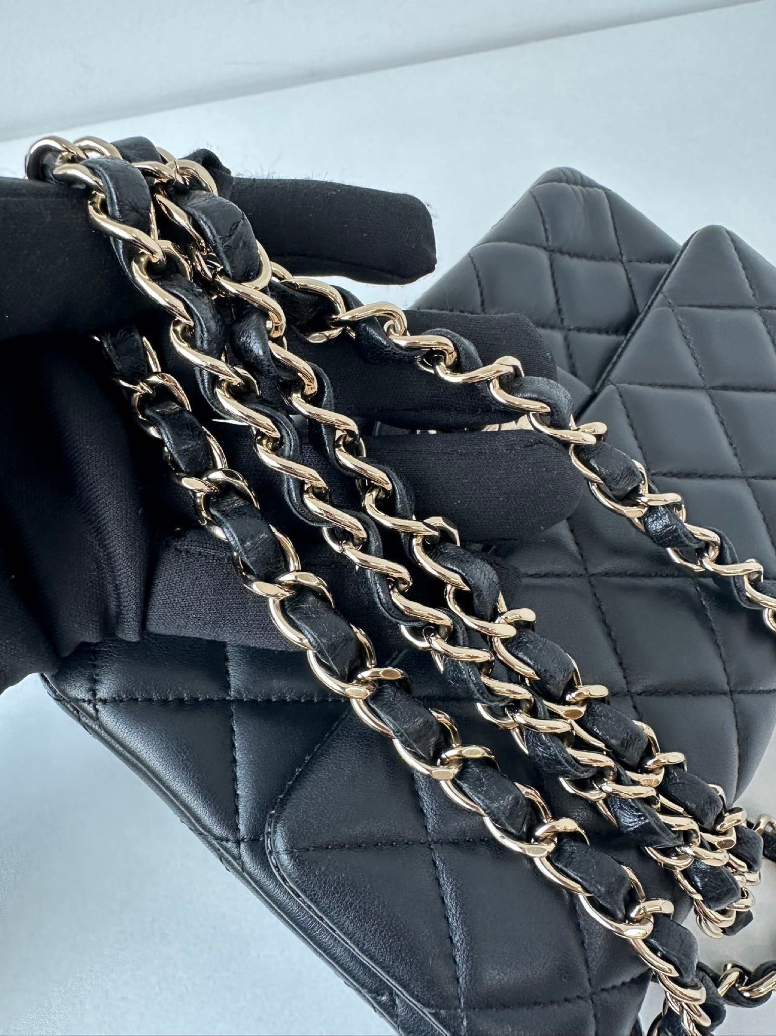 Chanel Classic Flap Mini Rectangular - Black image 9