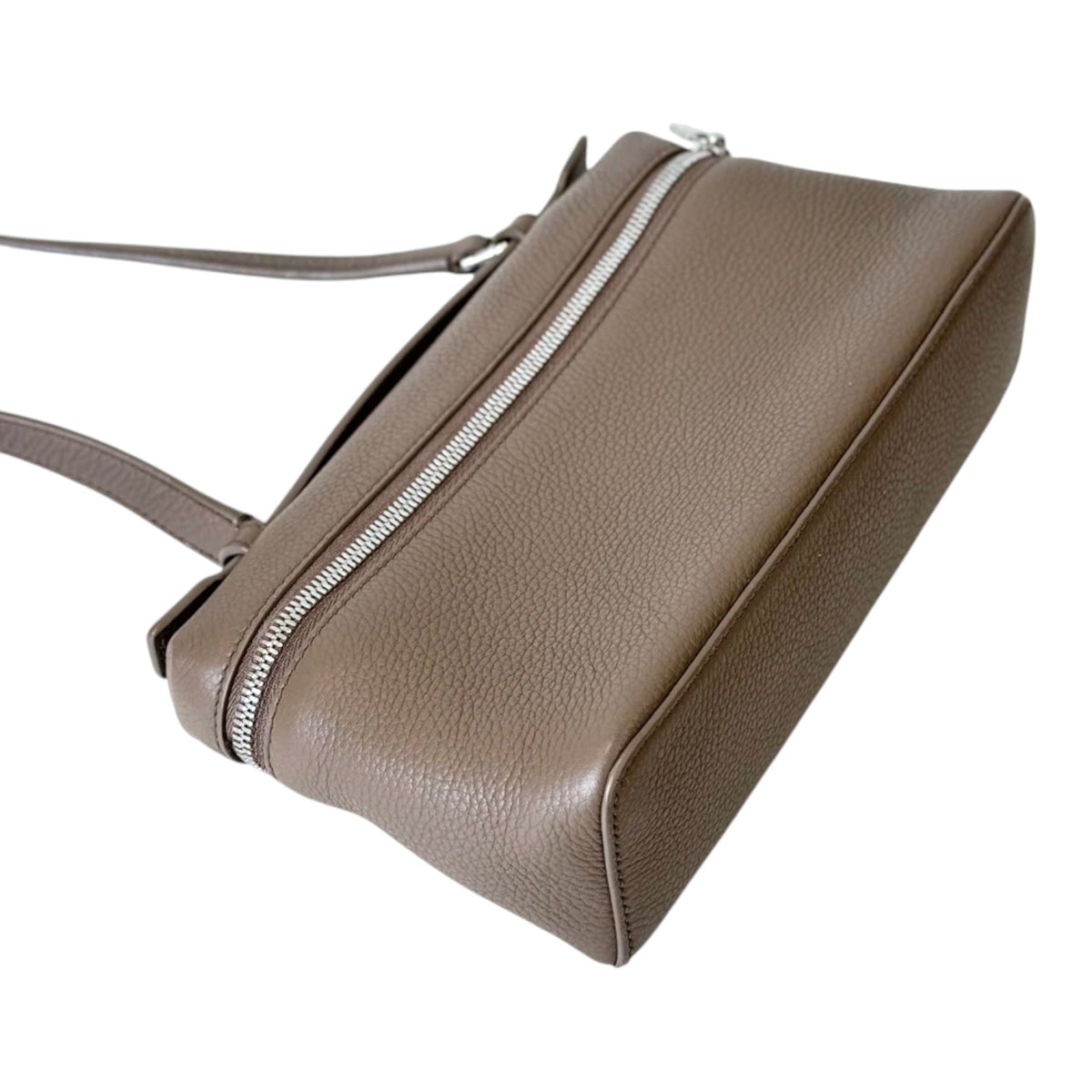 Loro Piana Grained Calfskin L19 Extra Pocket Pouch Bag