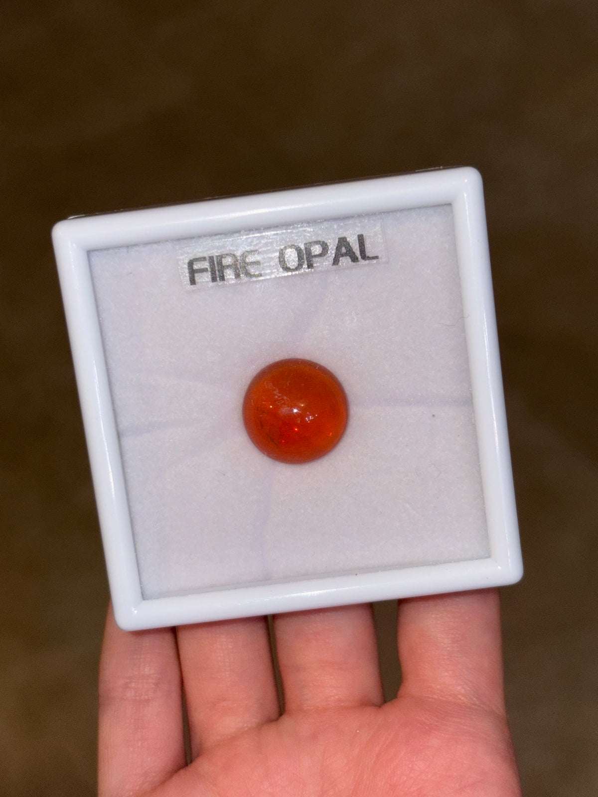 12.72ct Fire Opal THAIC1103
