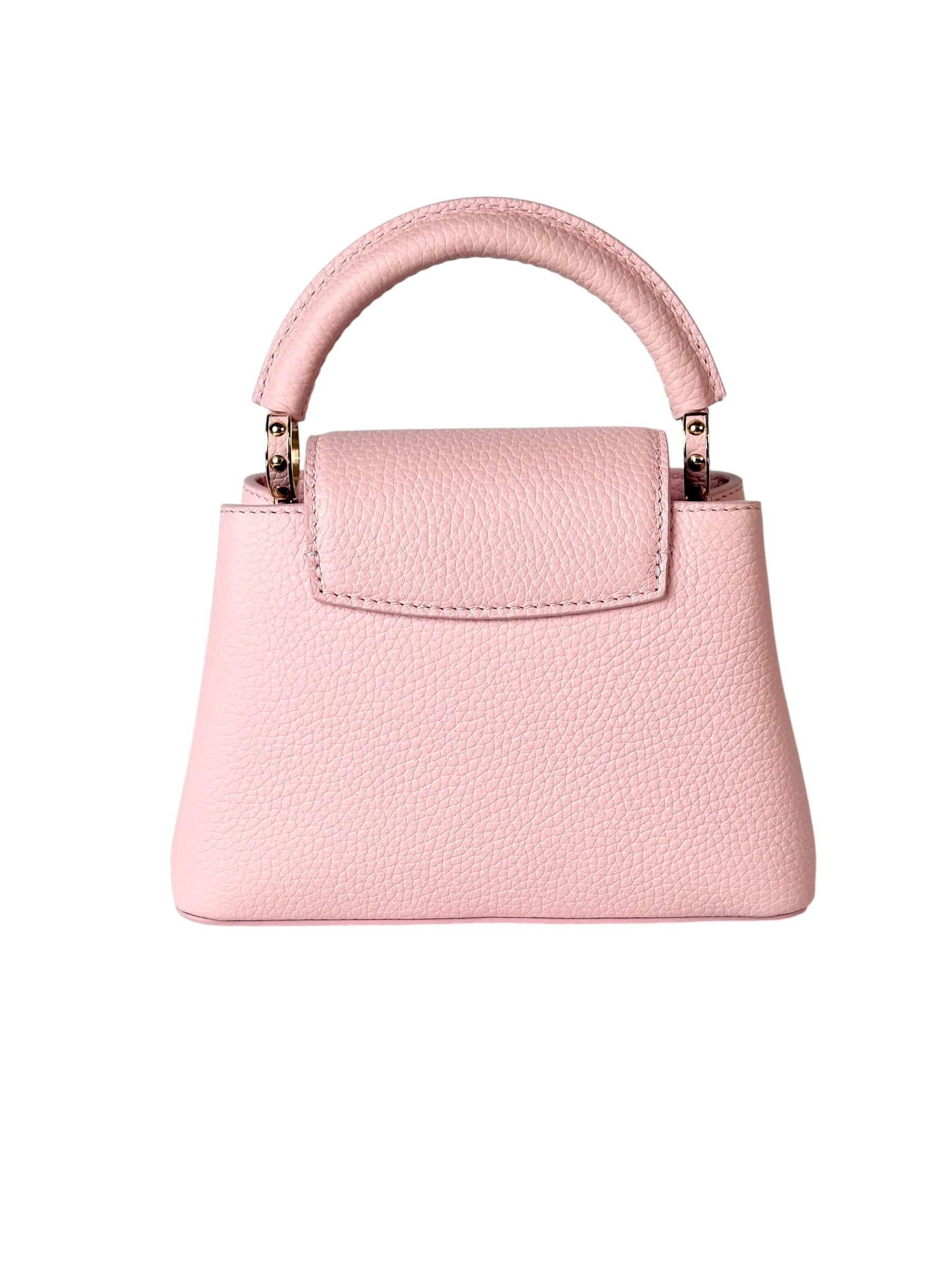 Louis Vuitton Pink Capucines 21cm Bag