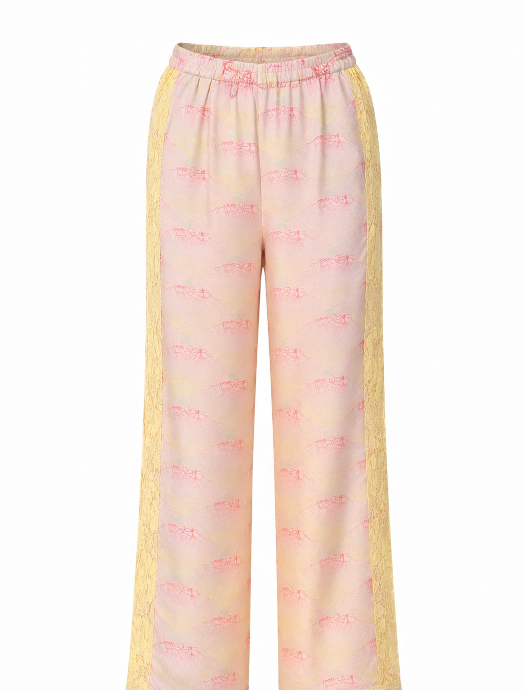 TROUSER SIDE BAND LACE FAN LUCKY CHARM MCL00801