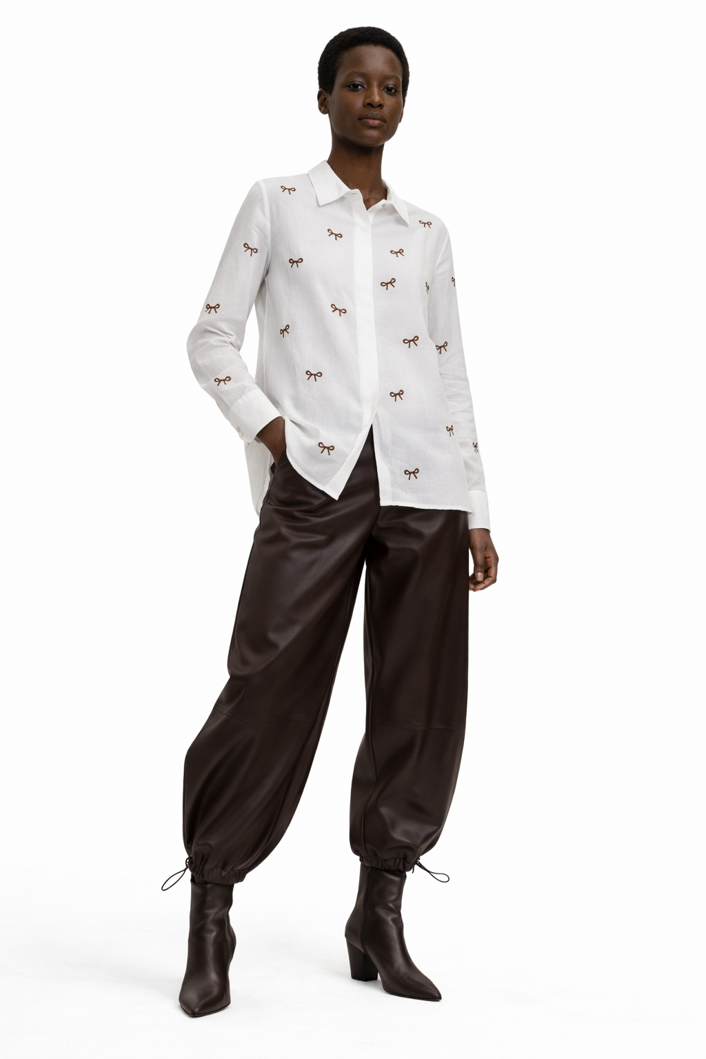 LOOSE FIT WITH BIG BOWS SHIRT (قميص) " BIG BOWIE"