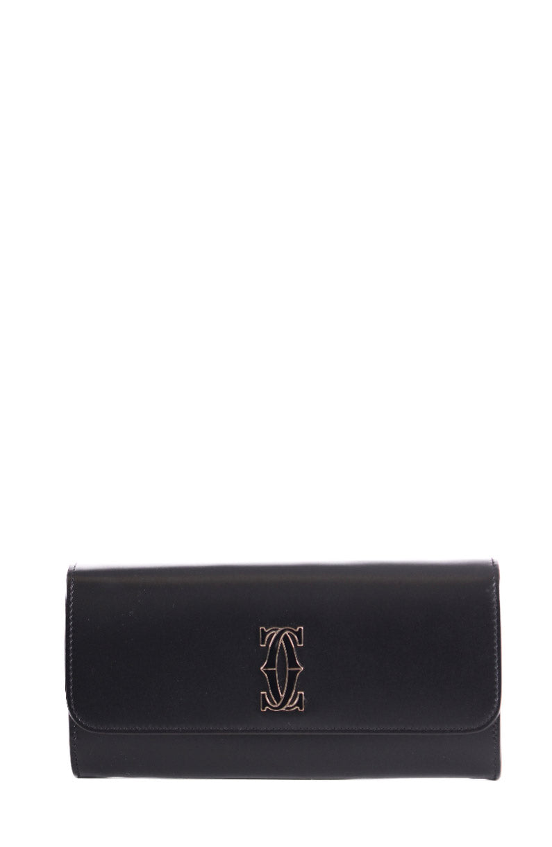 Cartier Wallet C de Cartier Purse Black