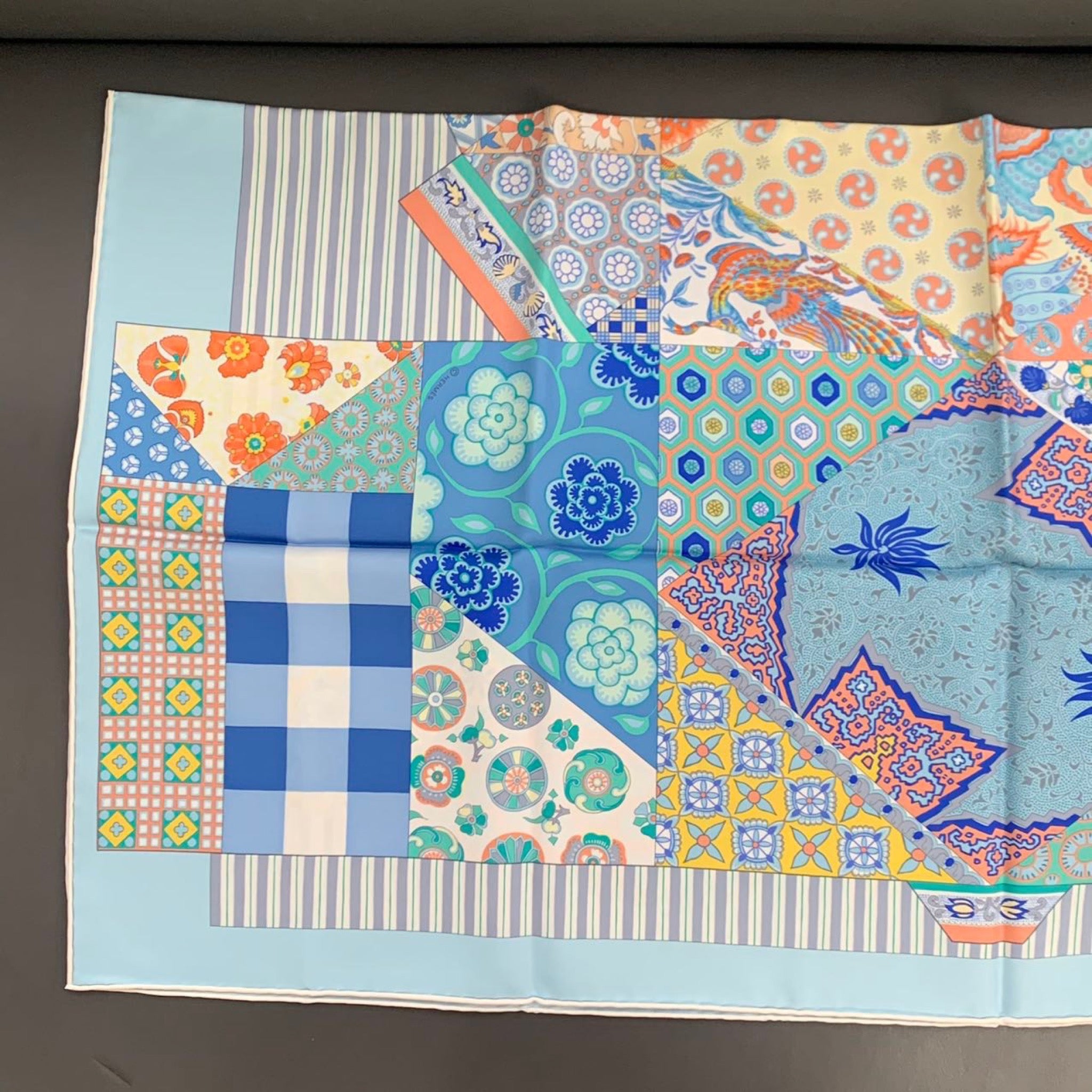 Hermès Carré 90 Scarf La Vie du Grand Air image 10