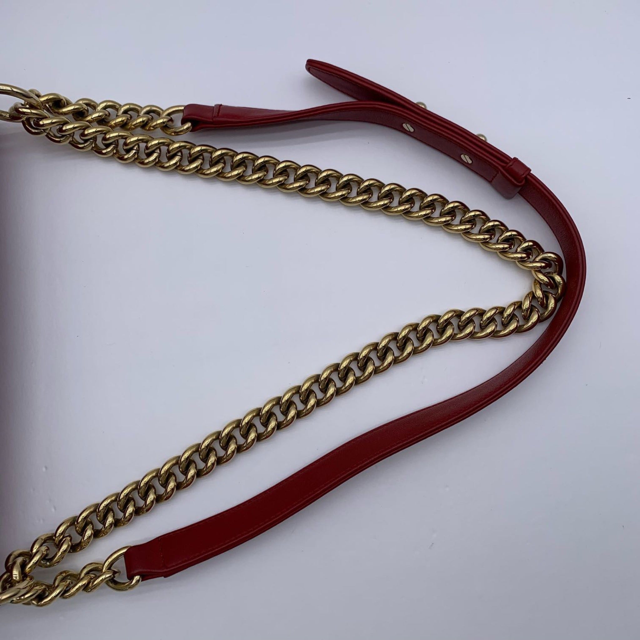 Chanel Boy Medium Flap Bag Red image 10