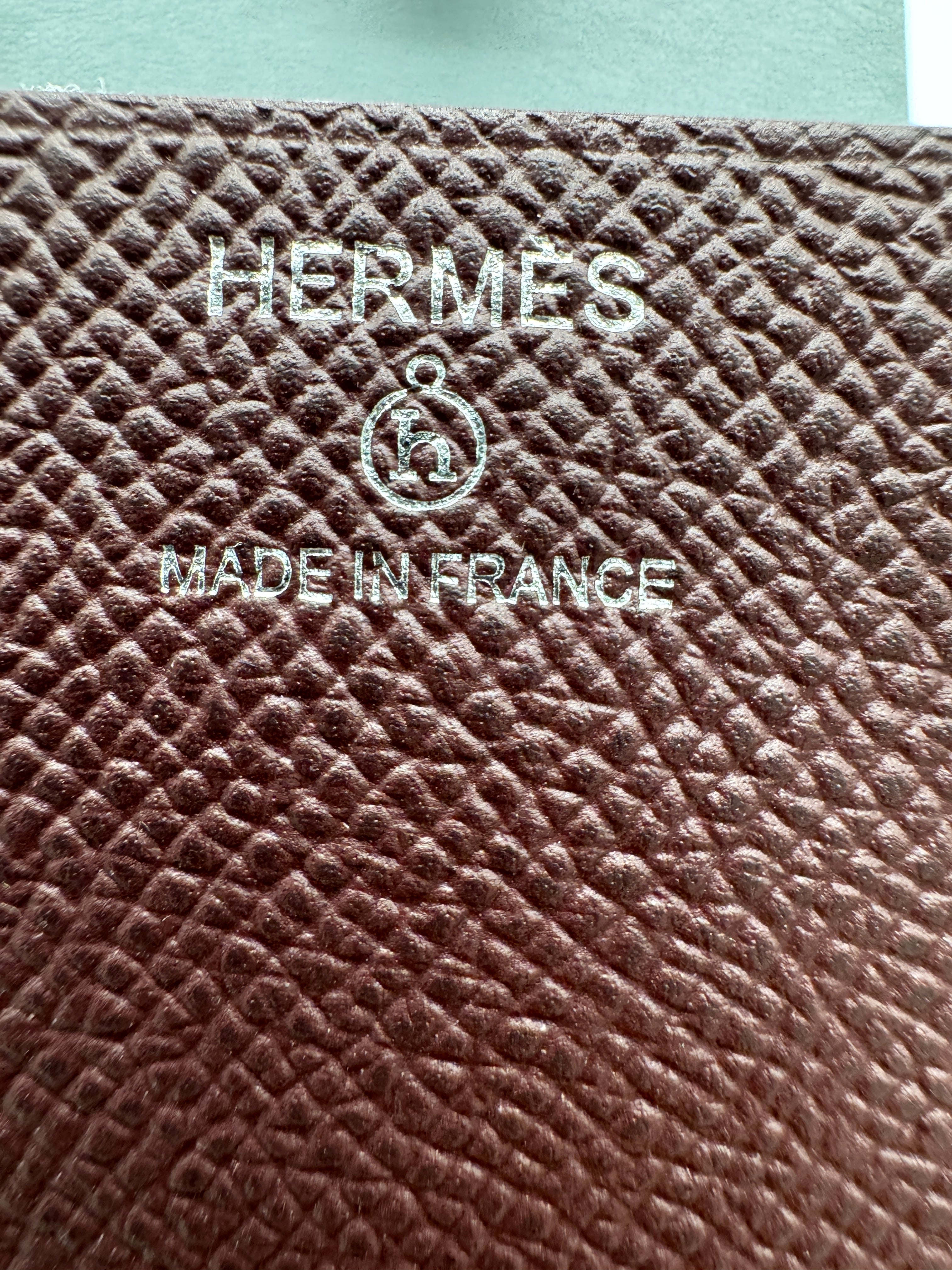 Hermès Petit H robot rouge sellier - cassis