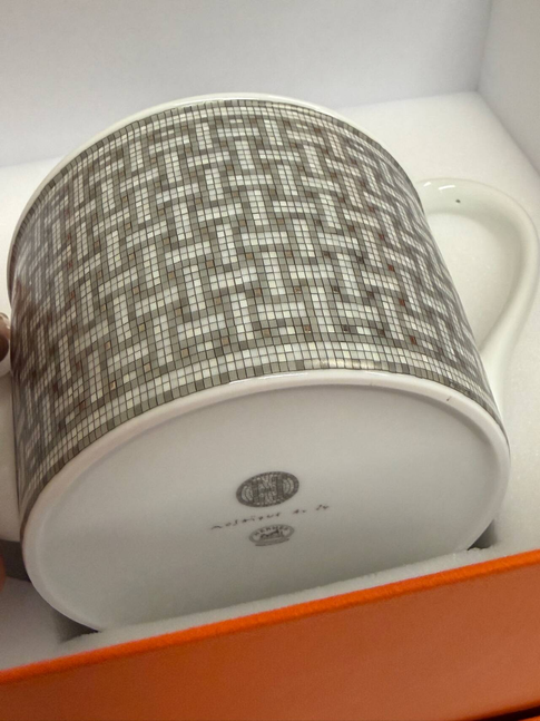 Hermès Mosaïque au 24 Teapot - Grey White