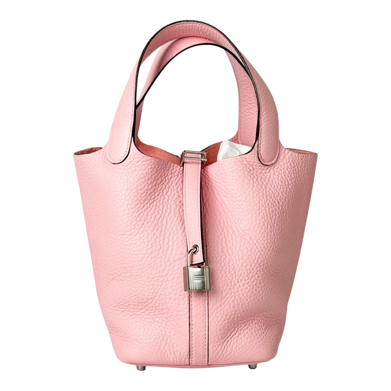 Hermes Picotin 18 3Q Rose Sakura Bag with PHW