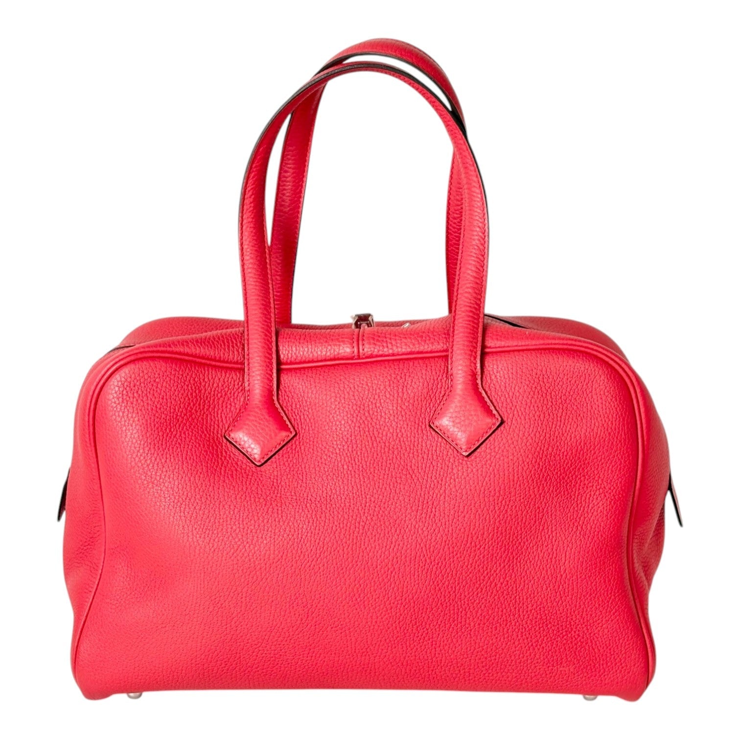 Hermes Red Victoria Handbag