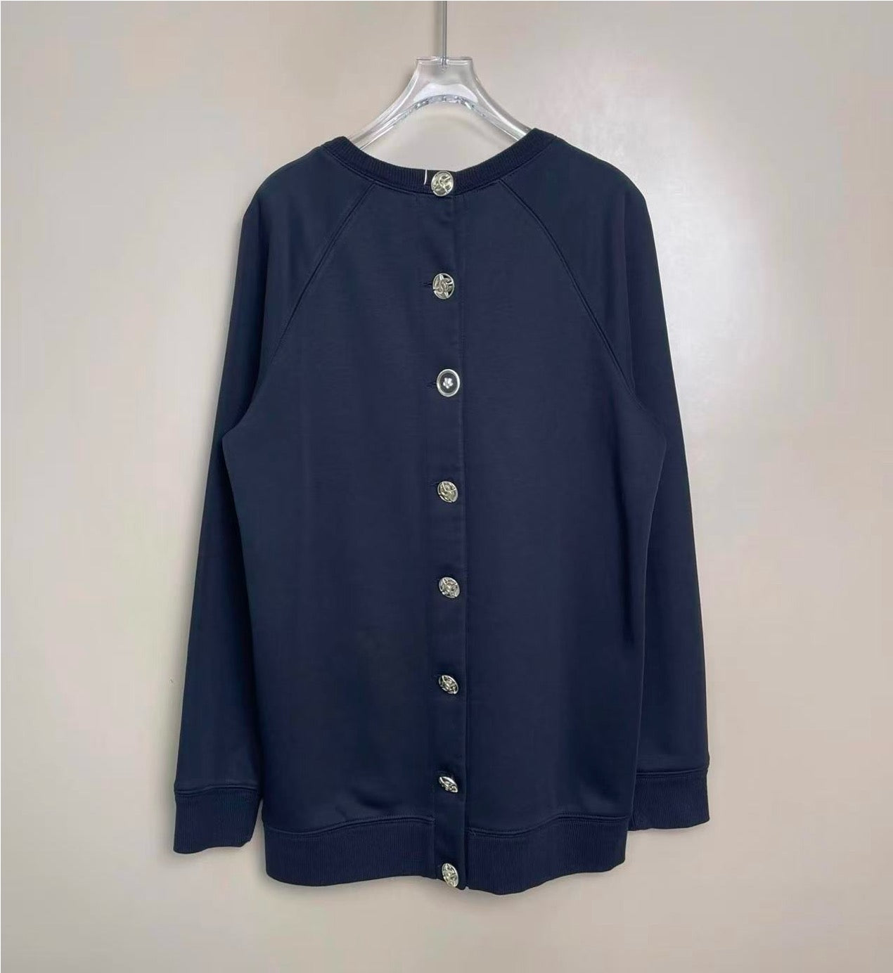 Chanel G-Dragon's Metal Button Sweatshirt, Size 38 LZ26615Y9994