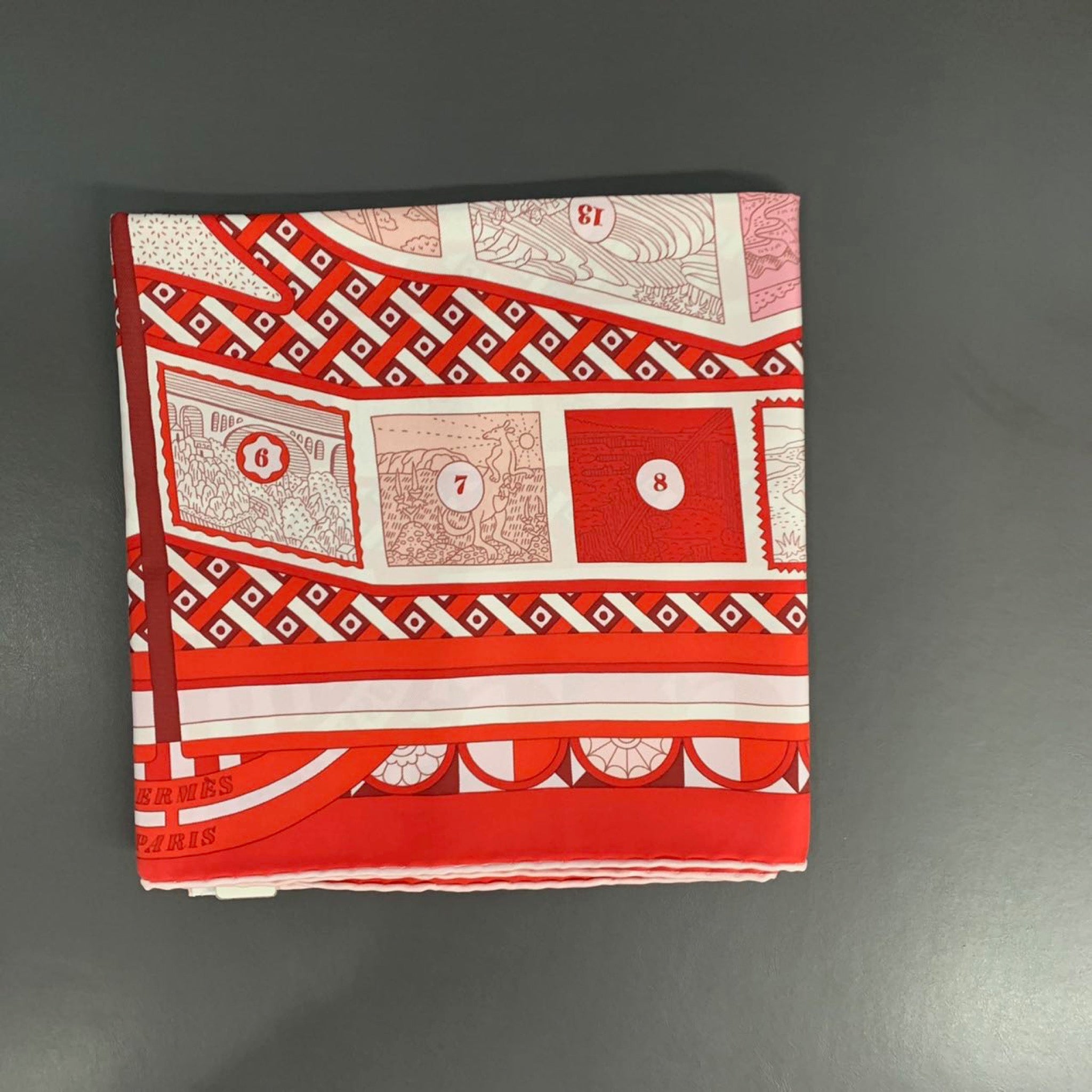 Hermès Carré 90 Scarf Le Tour du Monde en 63 Cases image 13