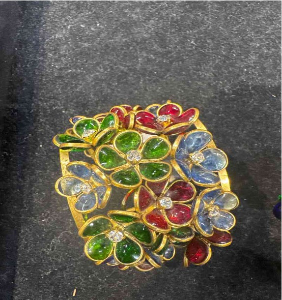 Augustine Flower Glass Bracelet LZ507337