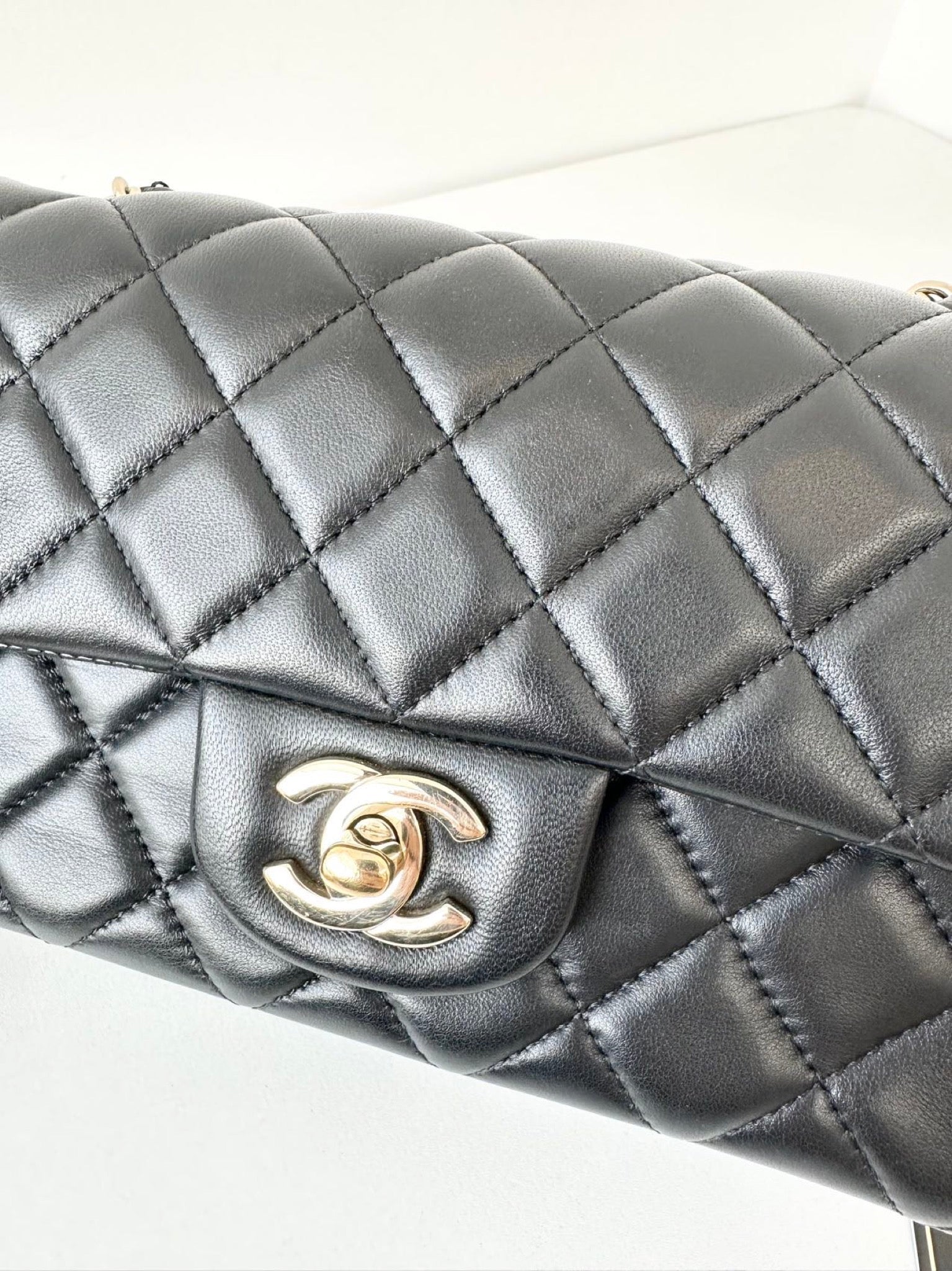 Chanel Classic Flap Mini Rectangular - Black image 14