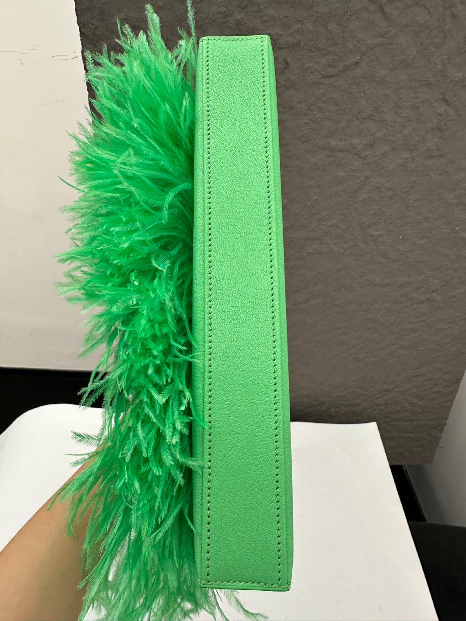 Hermès Kelly Elan Folie Ostrich Feather image 14