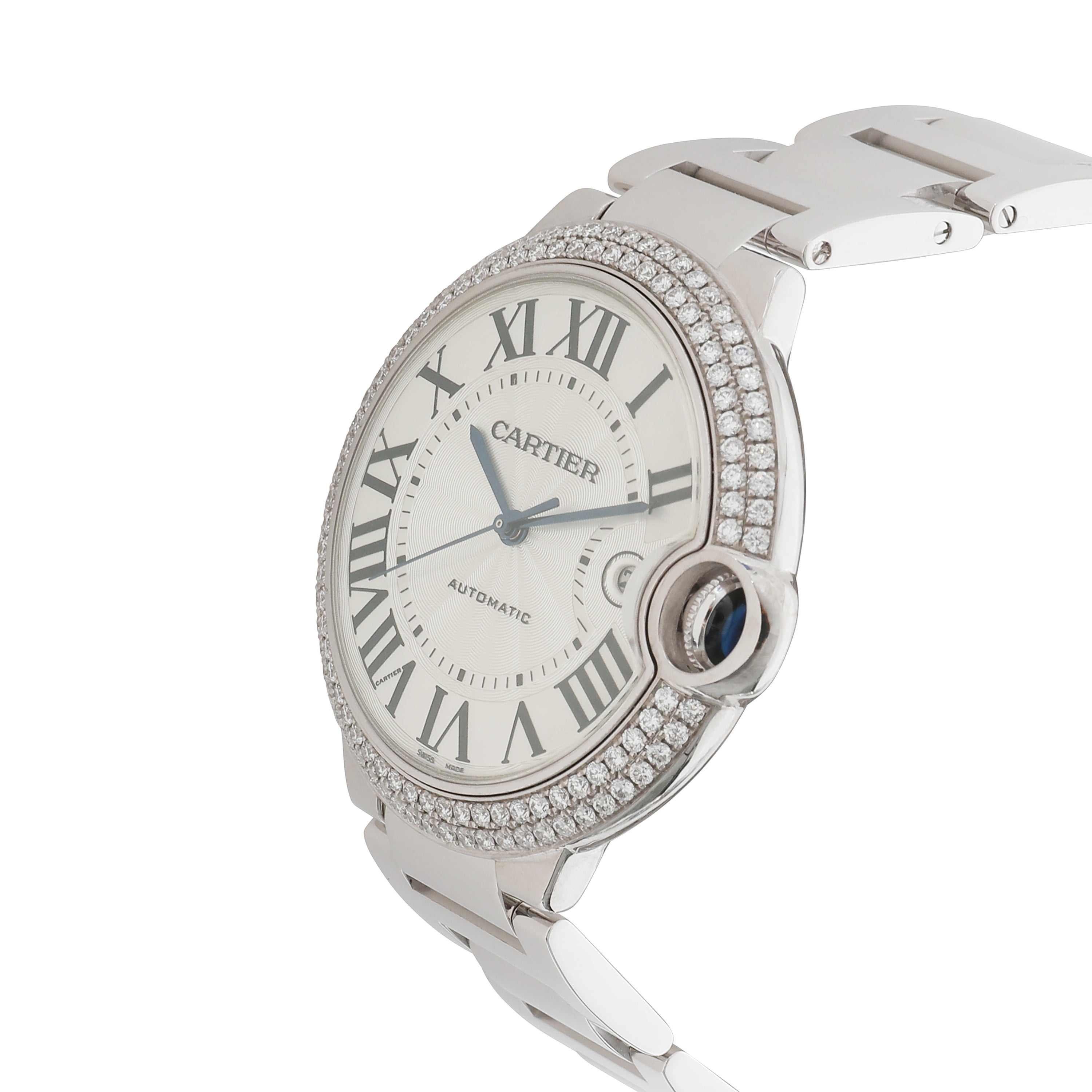 Ballon Bleu de Cartier WE9009Z3 Unisex Watch in 18kt White Gold