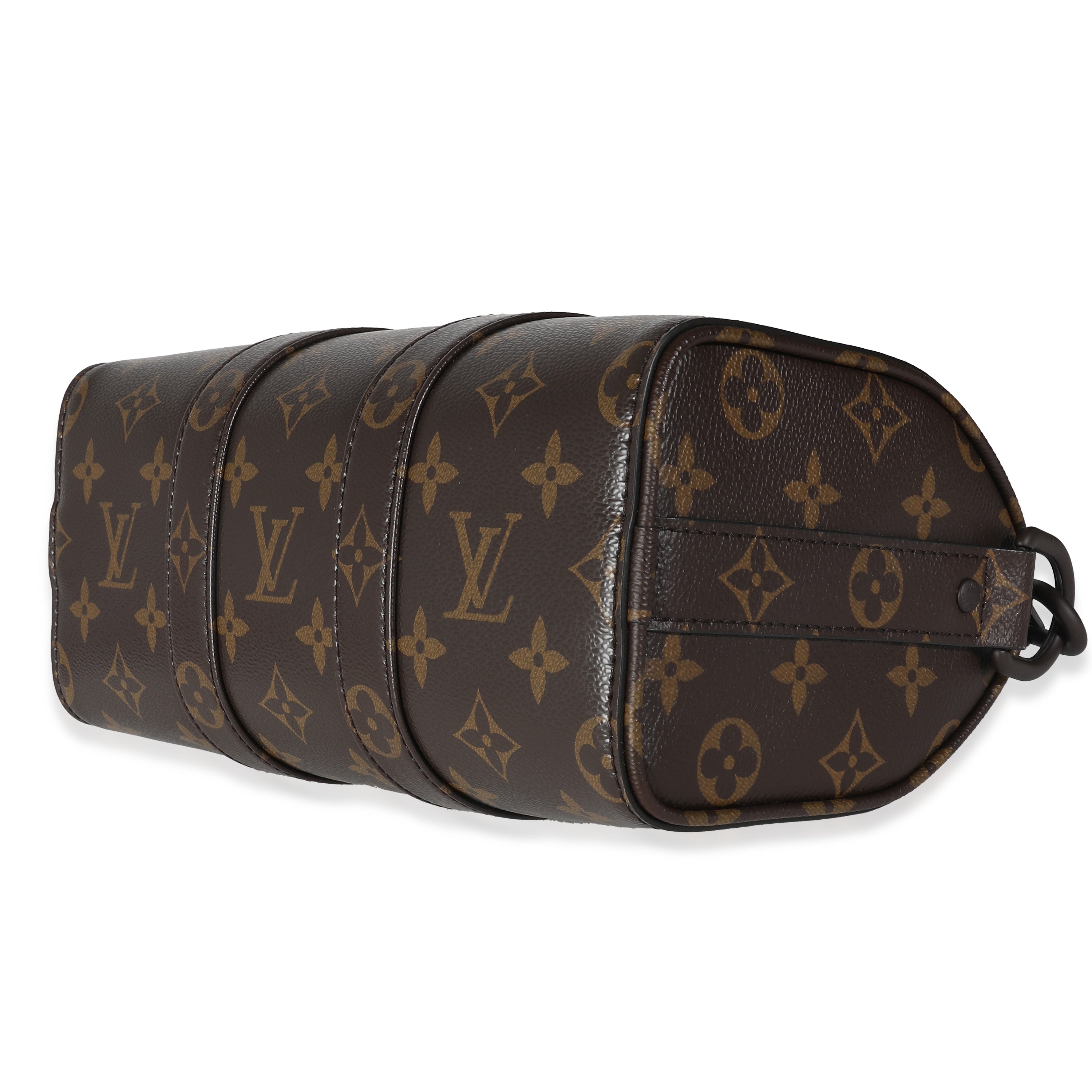 Monogram Canvas Metallic Nebula Keepall Bandouliere 25