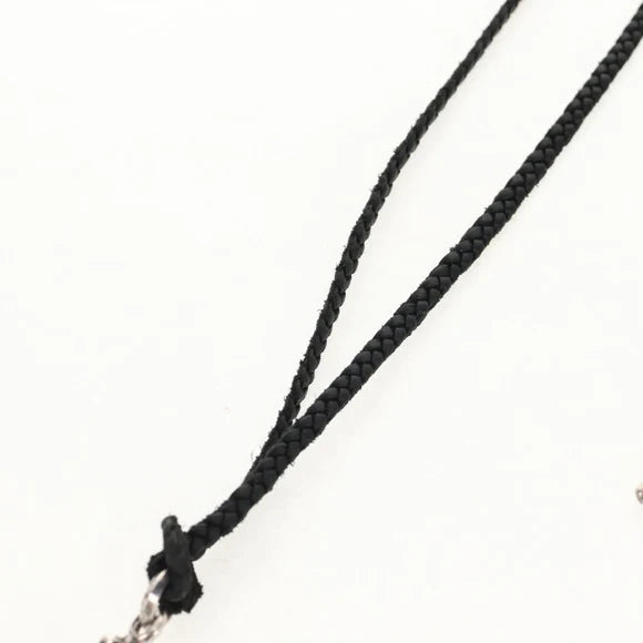 Chrome Hearts Roller Pendant Scroll Razor Blade Ag925 Silver Auth 141207M 141207M