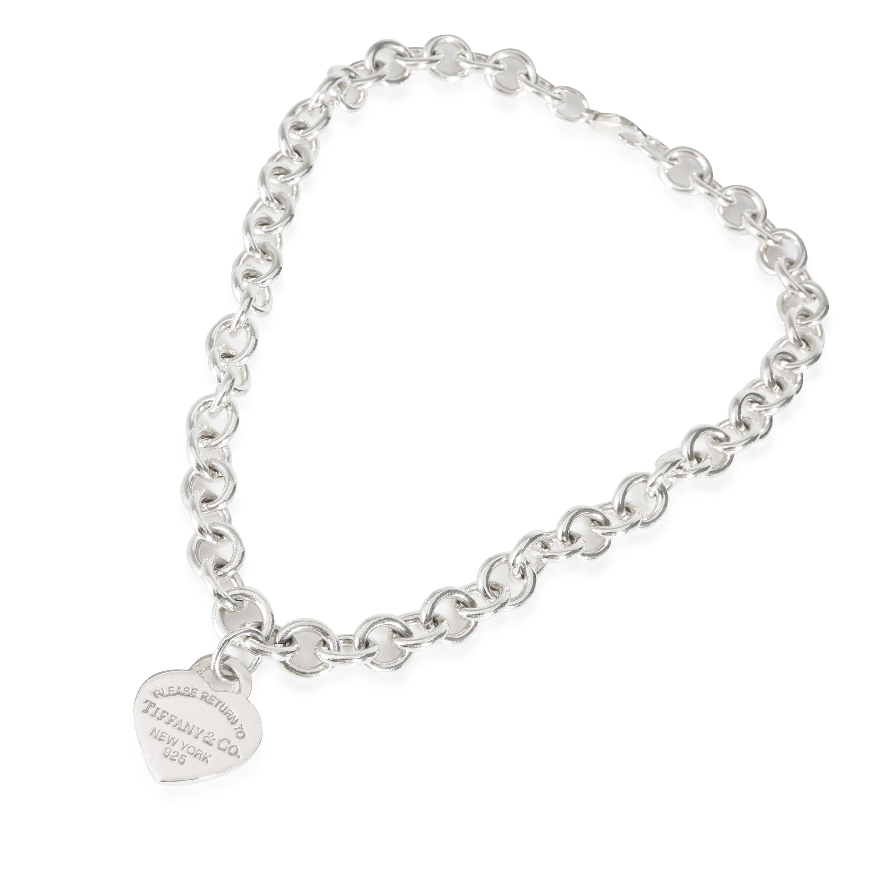 Return To Tiffany Heart Tag Necklace in  Sterling Silver