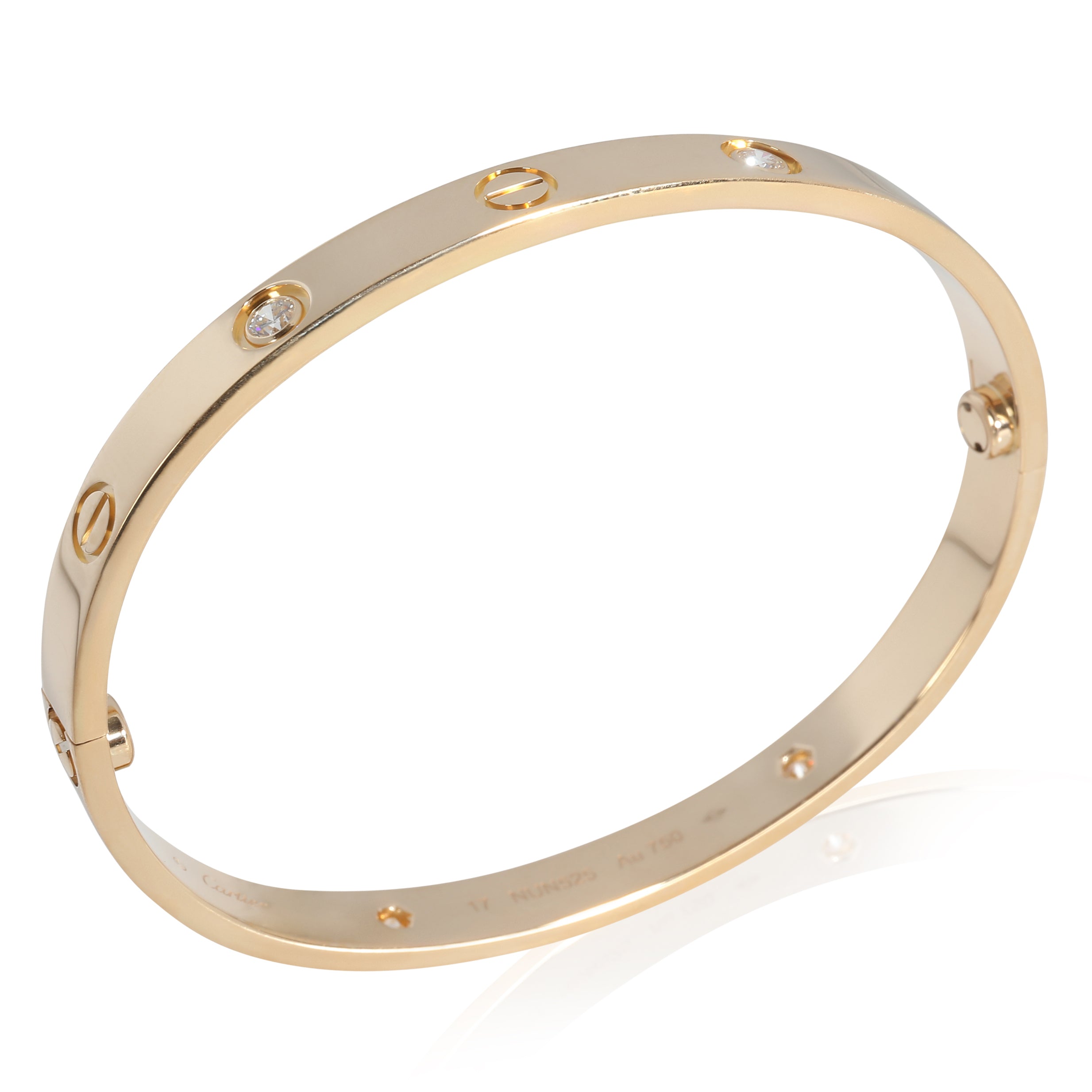 Love Bracelet, Diamonds (Yellow Gold)