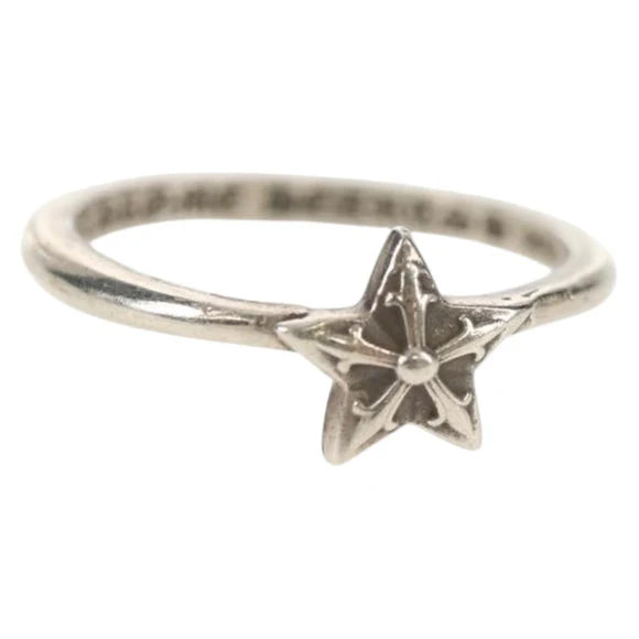 Chrome Hearts Bubble Gum Starling Ring Ag925 Silver Auth 142408M 142408M