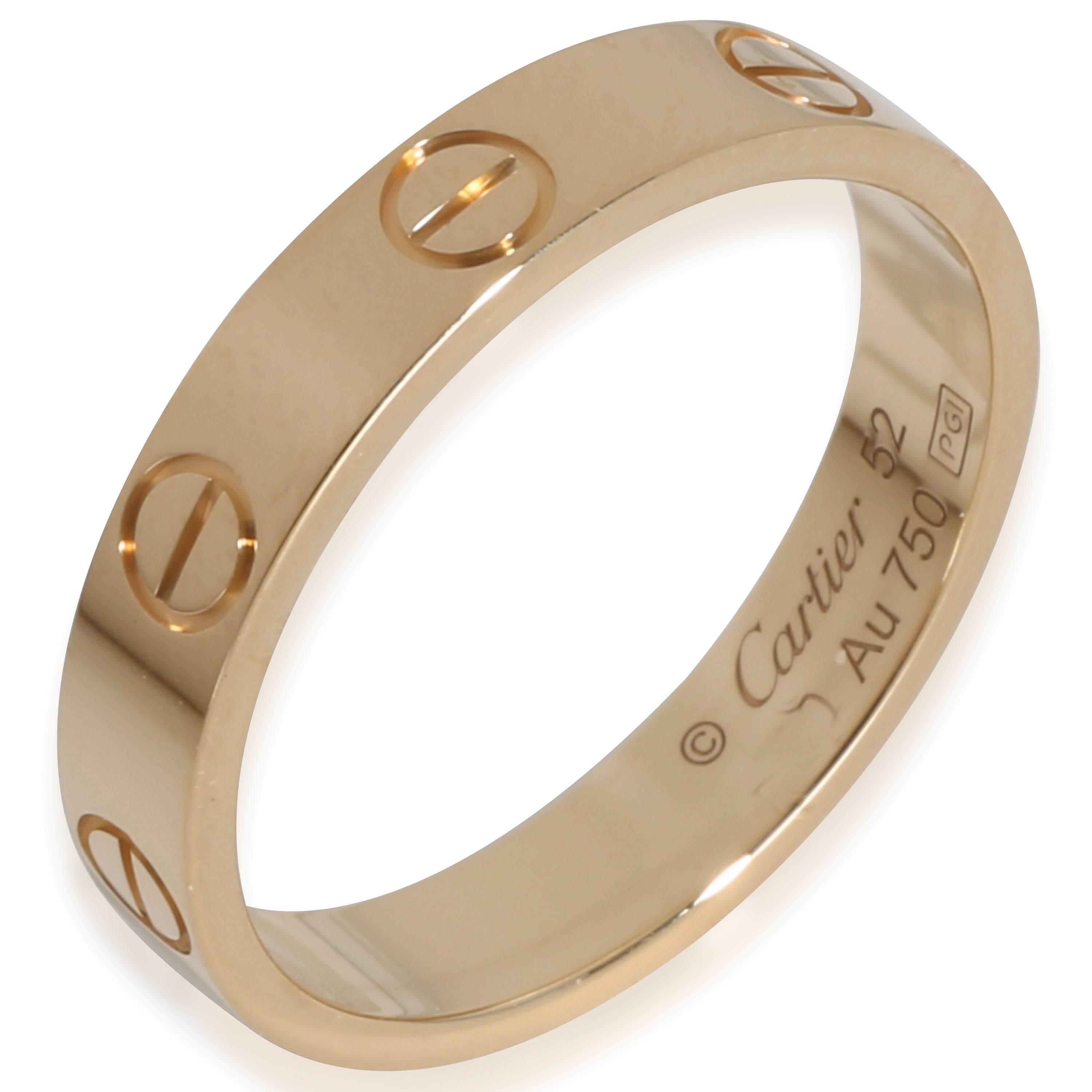 Love Wedding Band (Yellow Gold)