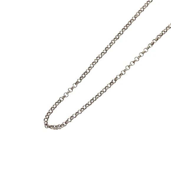 Chrome Hearts Roll Chain Necklace Ag925 Silver Auth 144823AM 144823AM