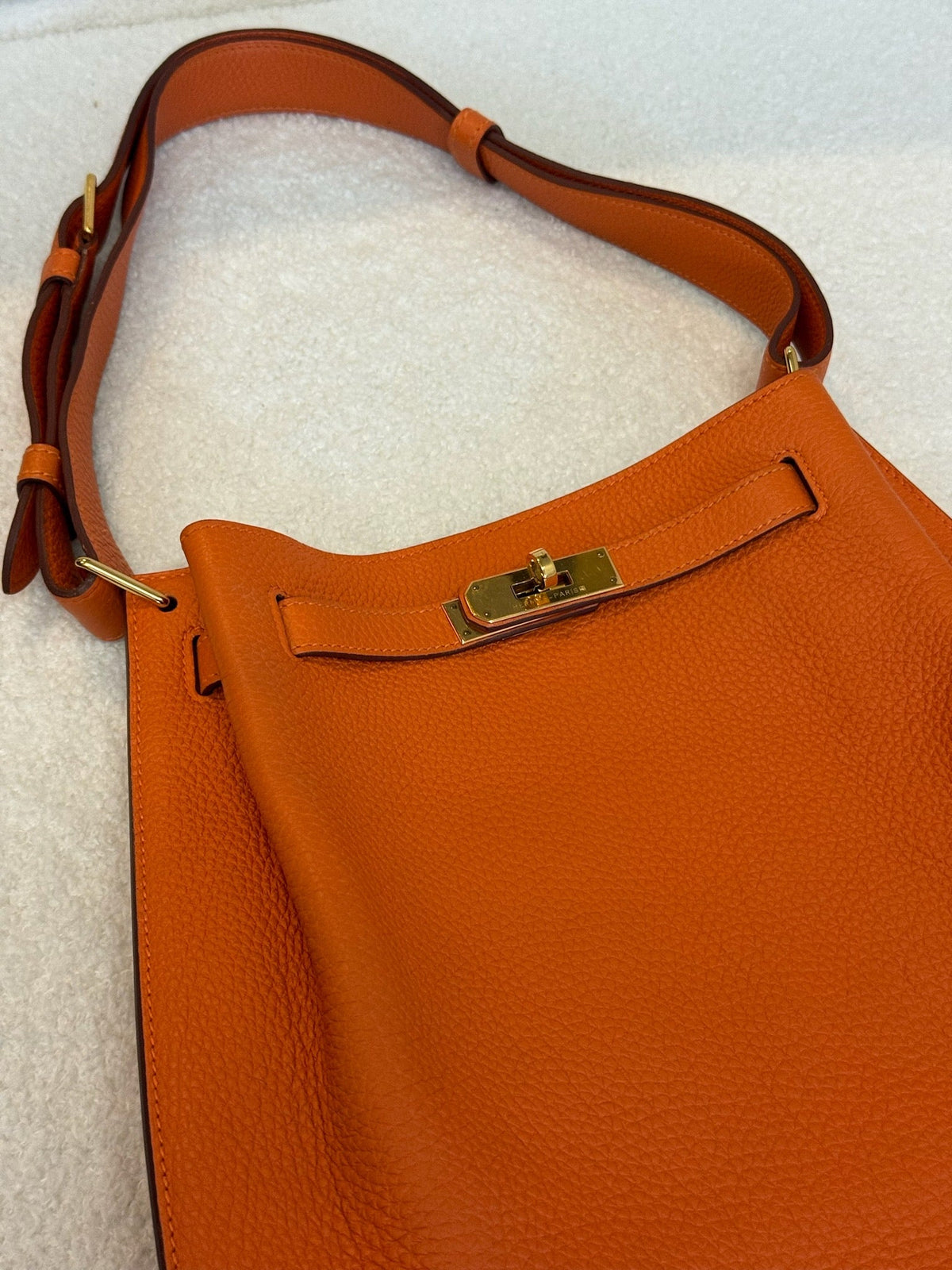 Hermès So Kelly 22 - Orange image 15