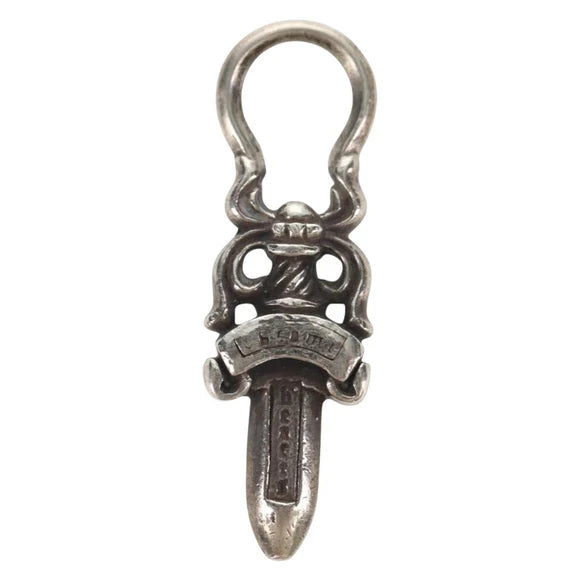 Chrome Hearts Dagger Pendant Top Charm Ag925 Silver Auth 152464M 152464M