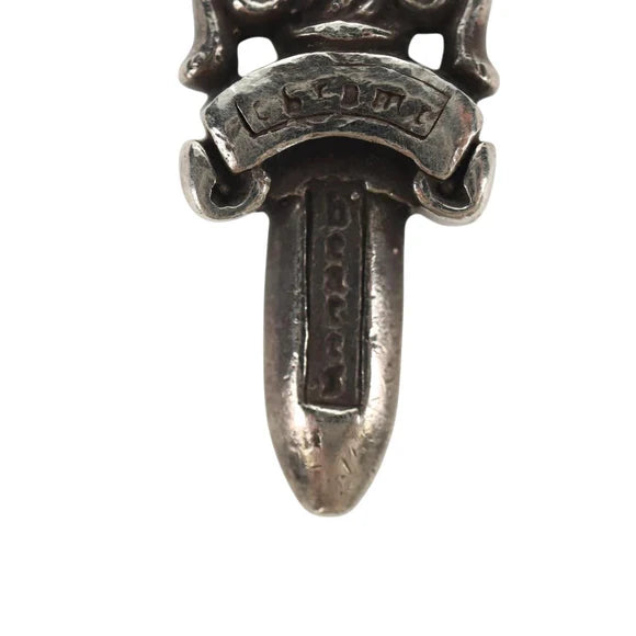 Chrome Hearts Dagger Pendant Top Charm Ag925 Silver Auth 152464M 152464M