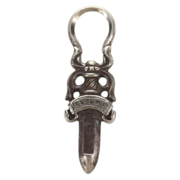 Chrome Hearts Dagger Pendant Top Charm Ag925 Silver Auth 152466M 152466M