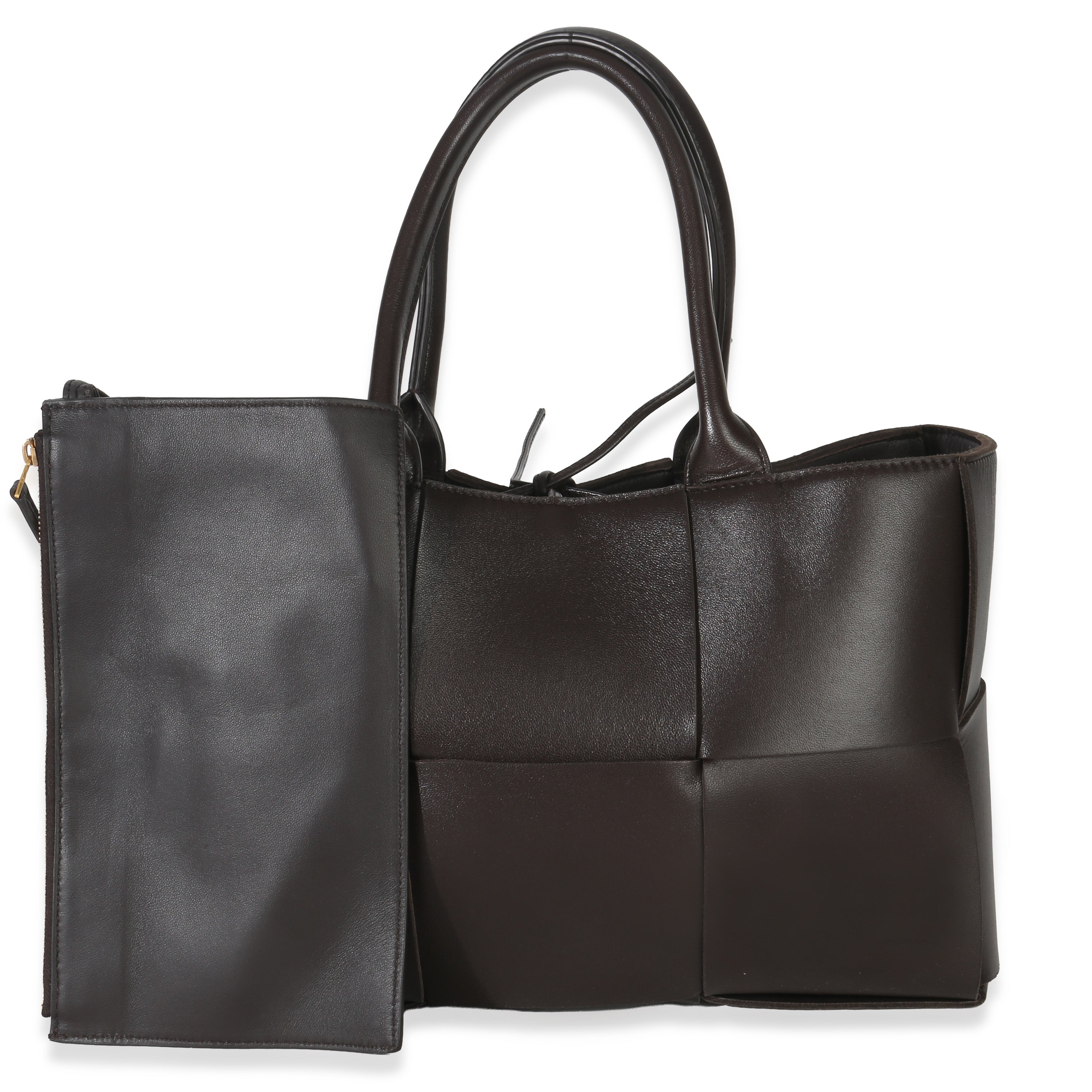 Bottega Veneta Fondant Intrecciato Nappa Mini Arco Tote Handbag fv