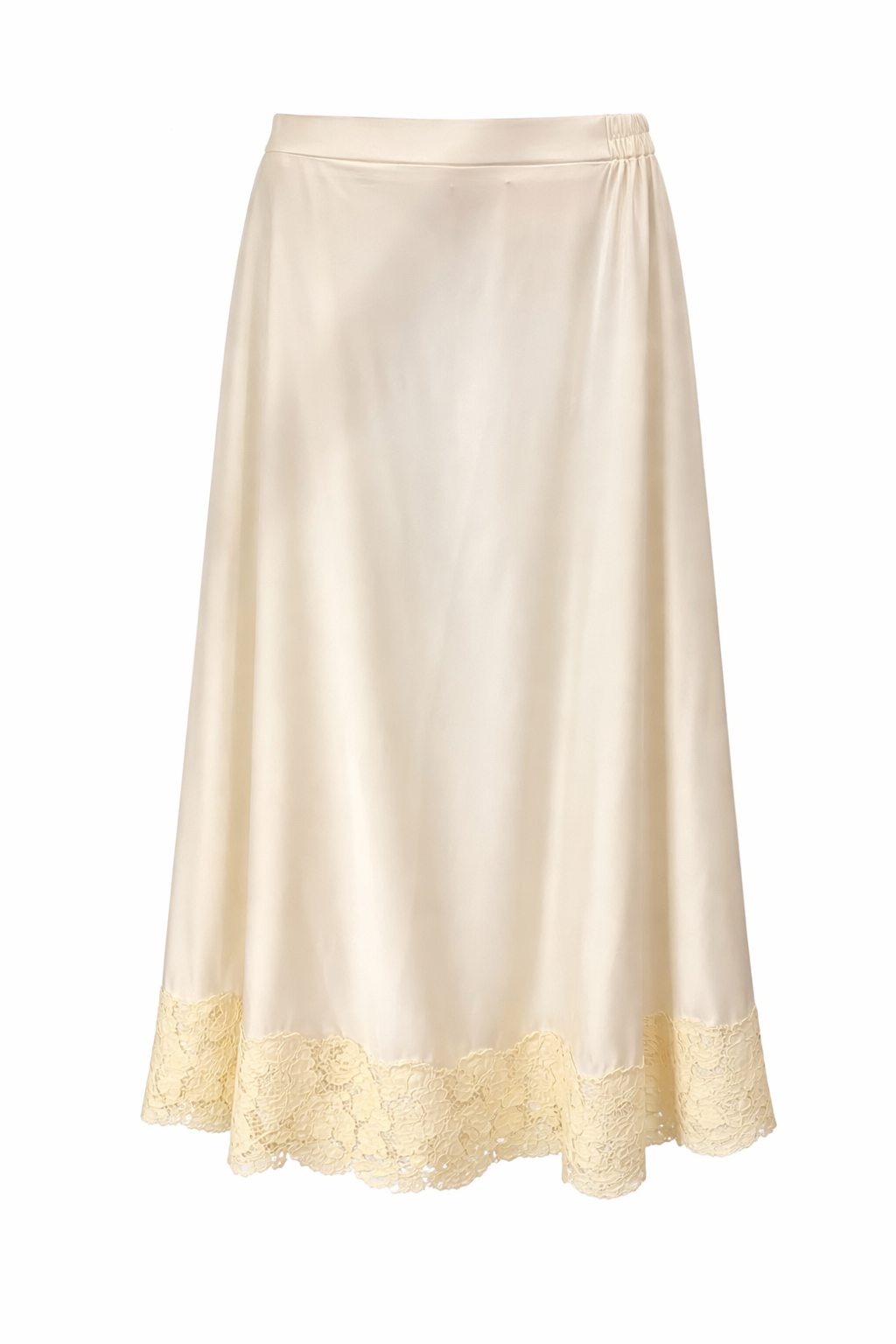 Skirt Sabrina Off White Yellow lace MCL00298