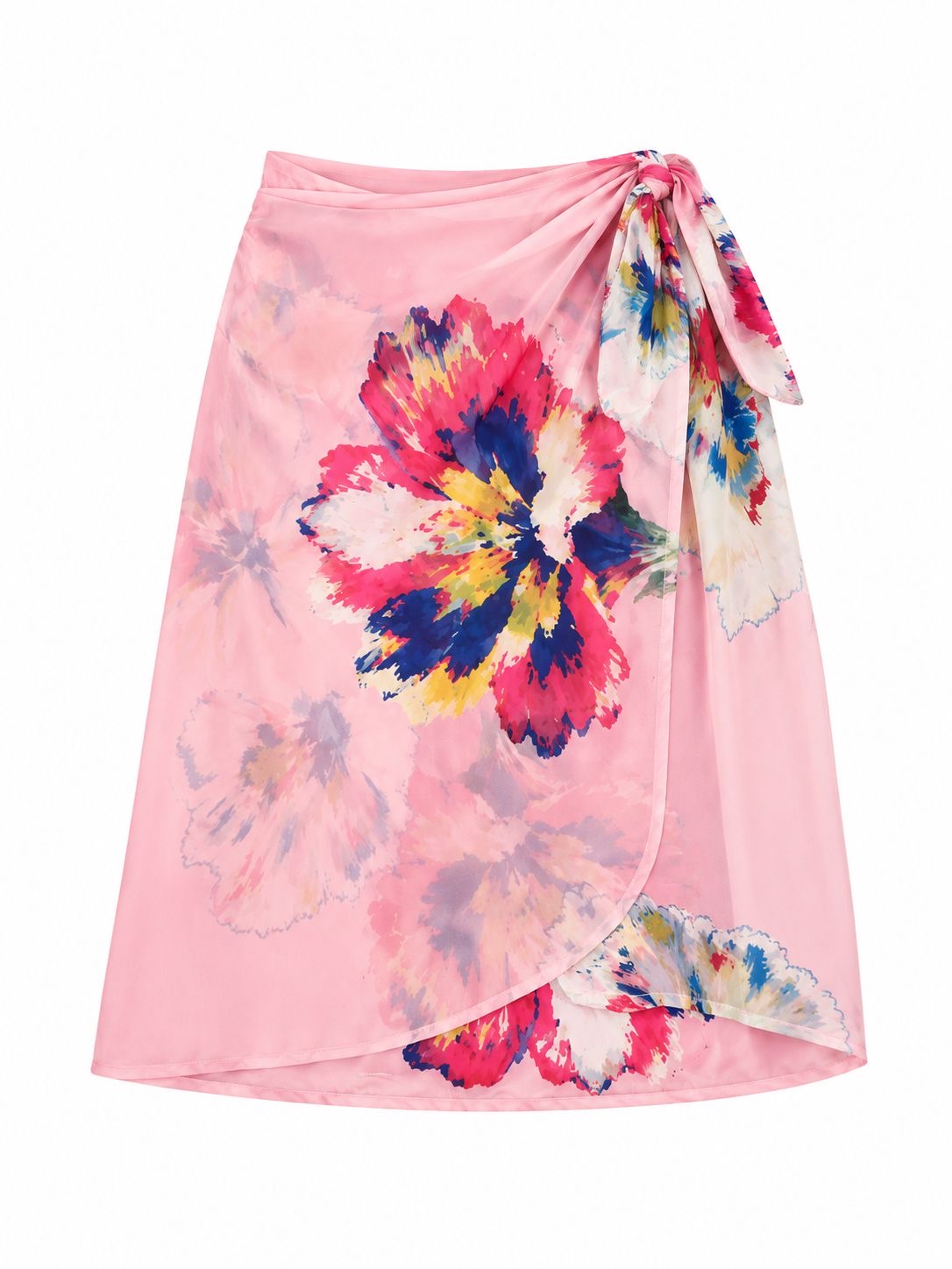DRESS SAABI CHIFFON FLORAL PINK MCL13213